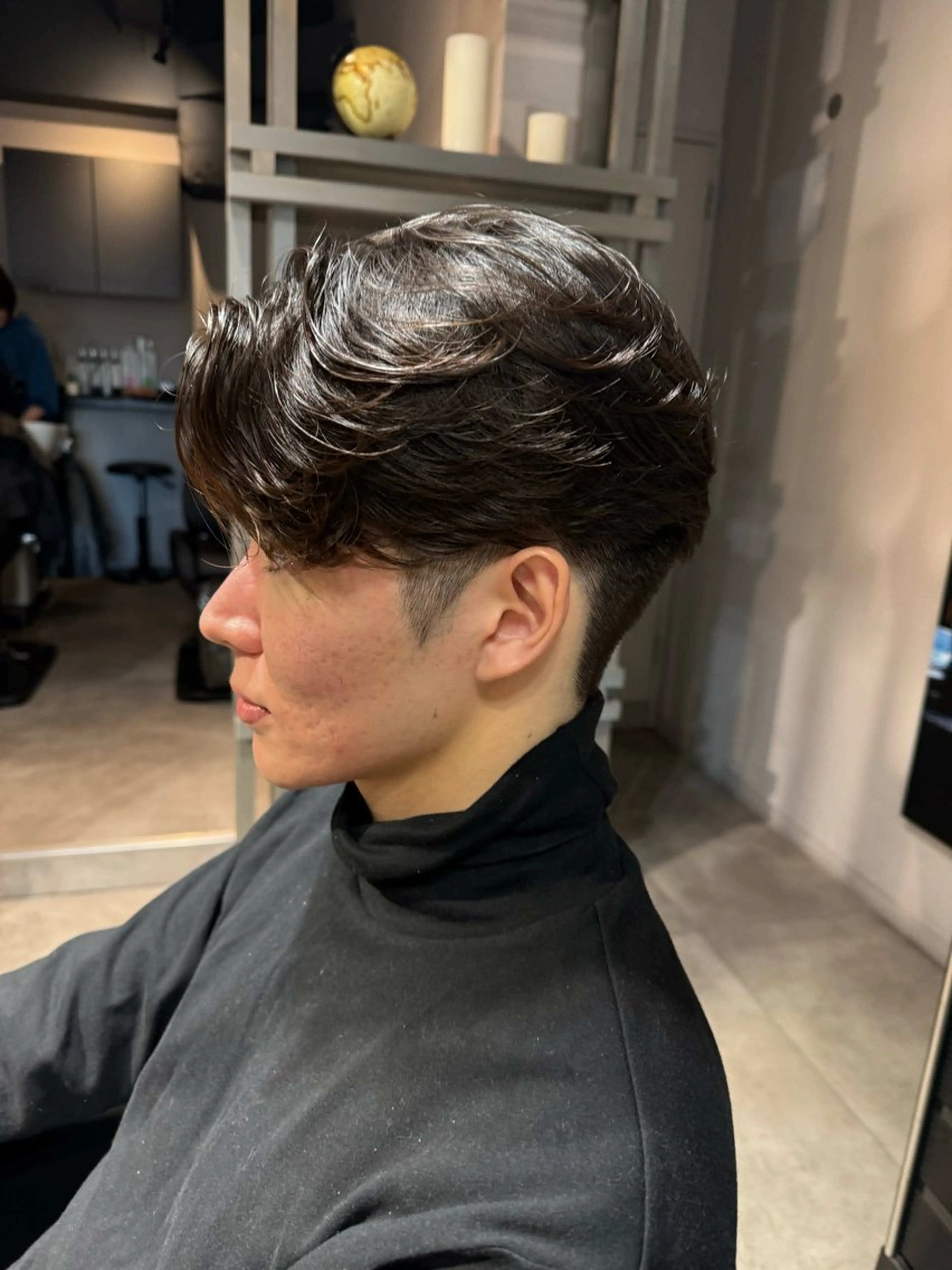 ショート メンズ メンズパーマ カット ヘッドスパ Dxxxx III所属・オシャレ女性目線の 大人メンズ❁⃘*.ﾟのヘアスタイル