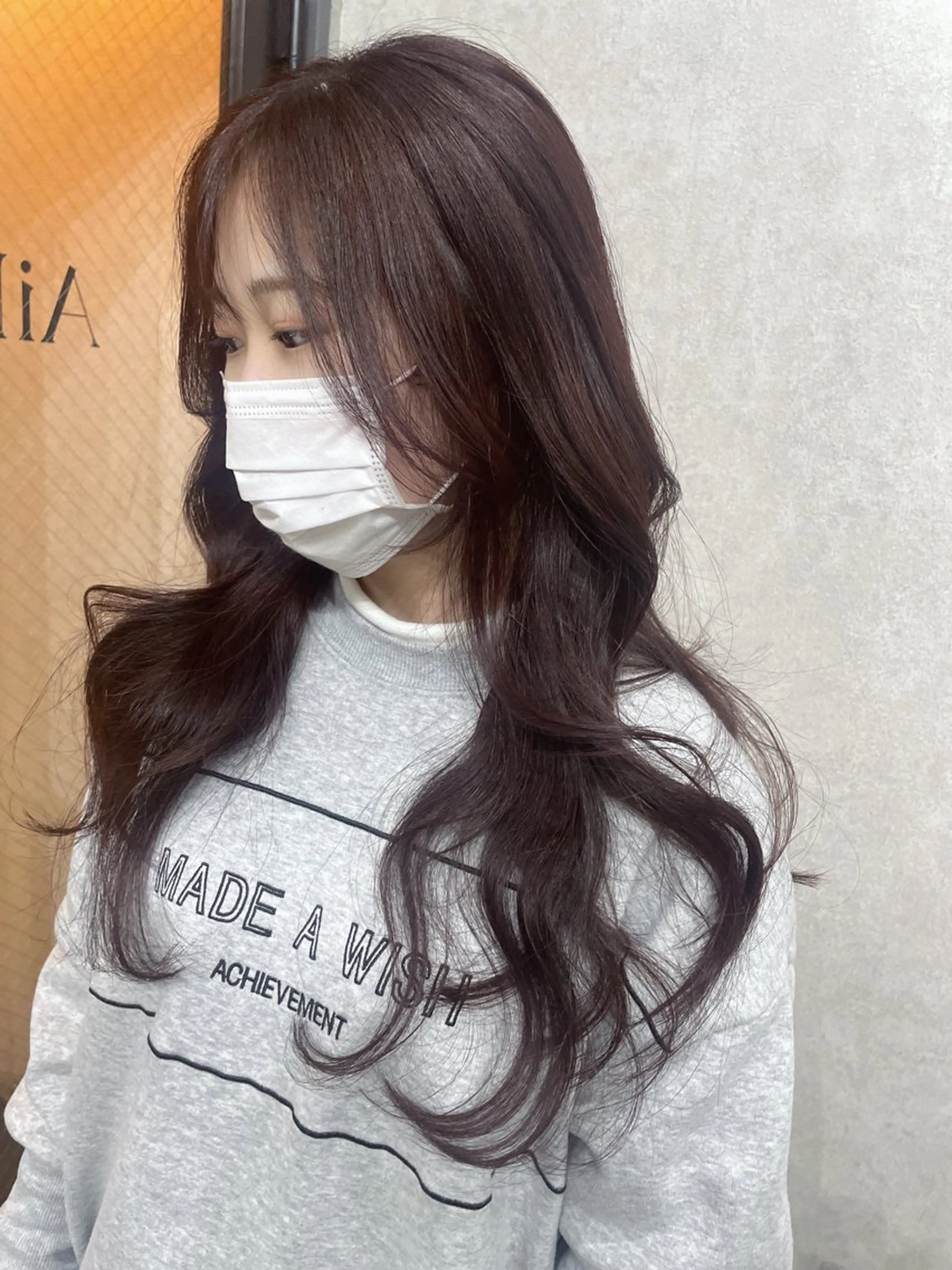 ロング カラー レイヤーカット AIRI layer cut hairのヘアスタイル