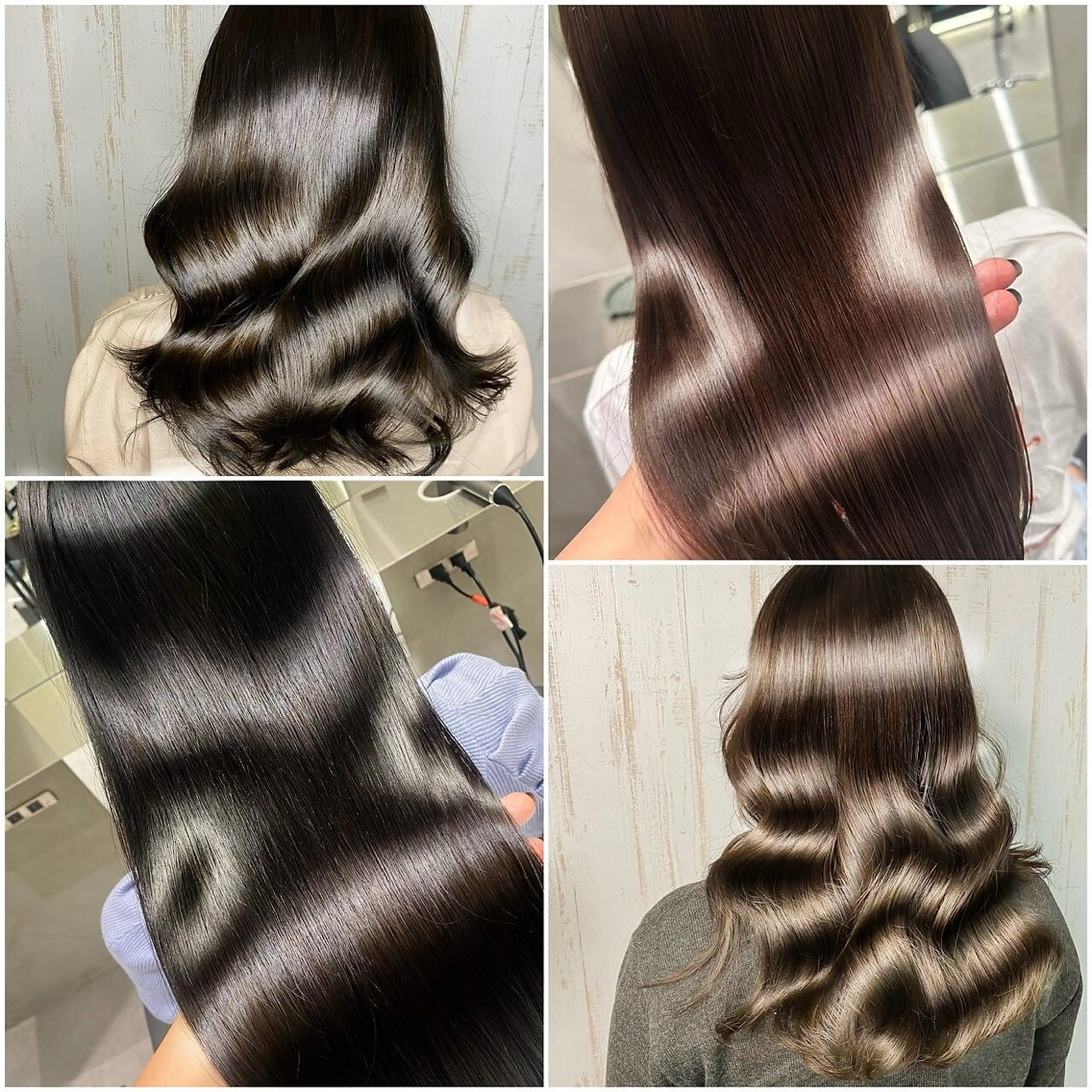 ロング カット 縮毛矯正 トリートメント 神戸三宮/縮毛矯正/ 髪質改善/北郷のヘアスタイル