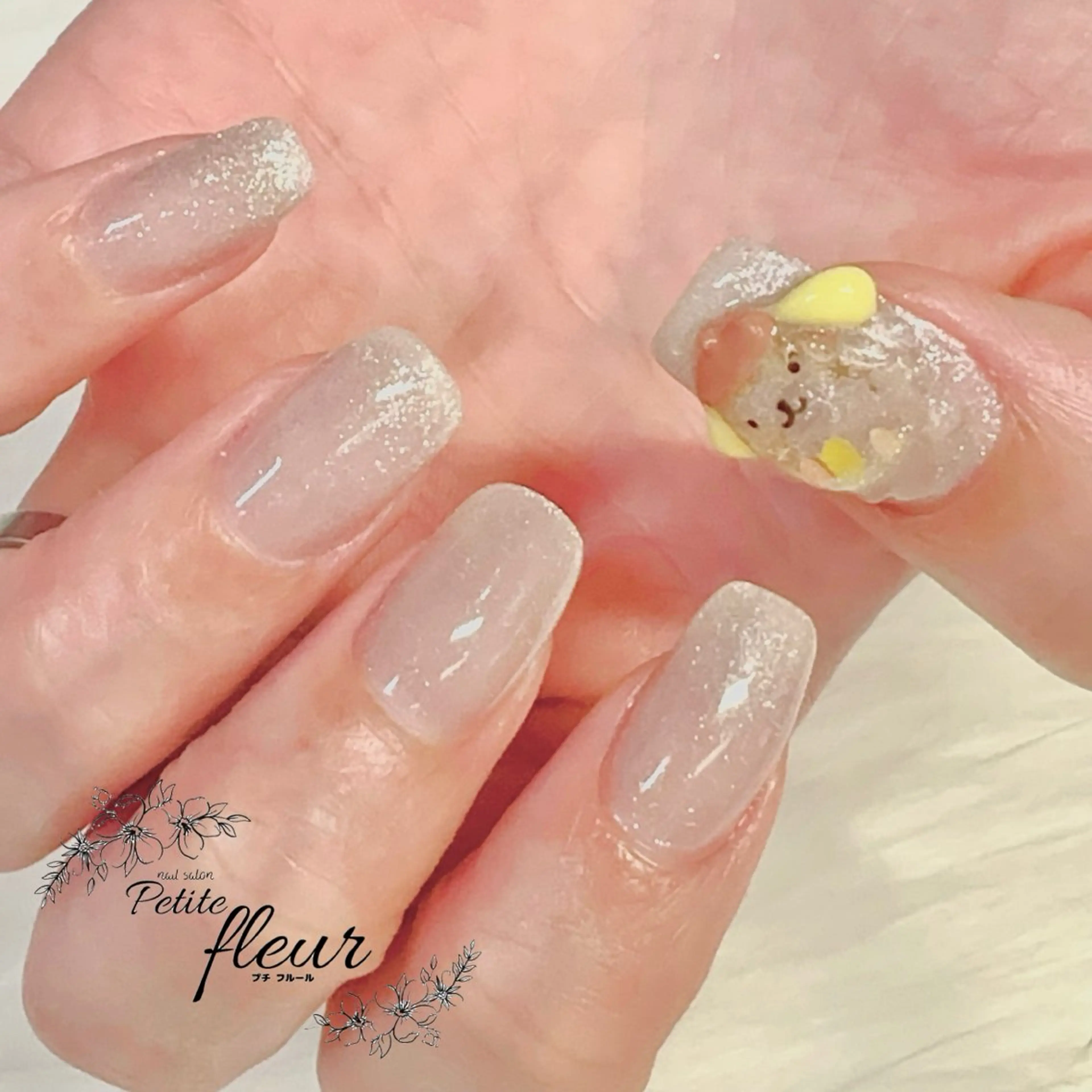 ネイル グラデーション マグネットネイル ハンドネイル ❁⃘*。Petite fleur❁⃘*りさのネイルデザイン