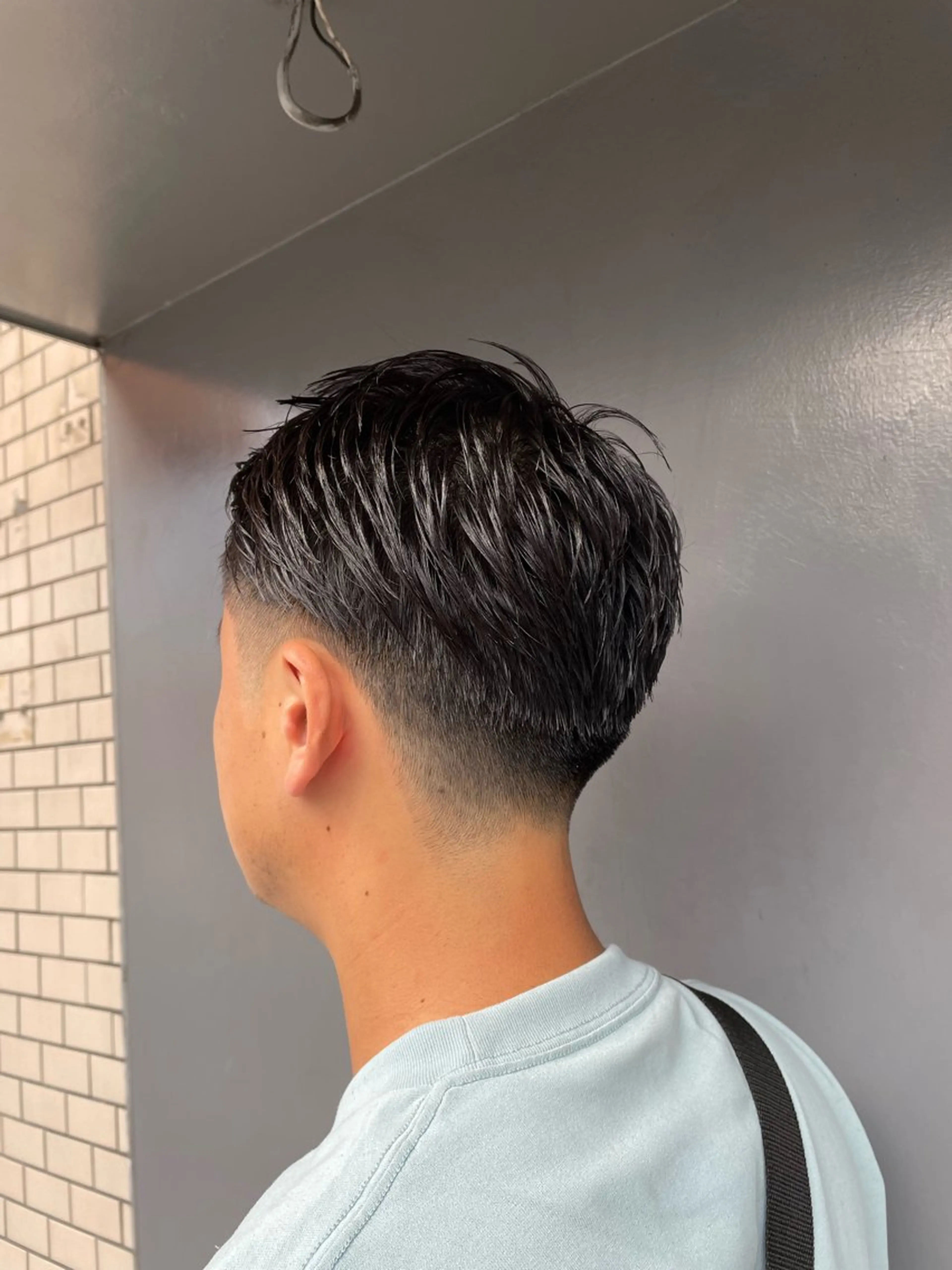 ショート メンズ フェードカット FADE&LINE登戸店所属・🔥メンズ専門 美容師🔥 柳澤陵心のヘアスタイル