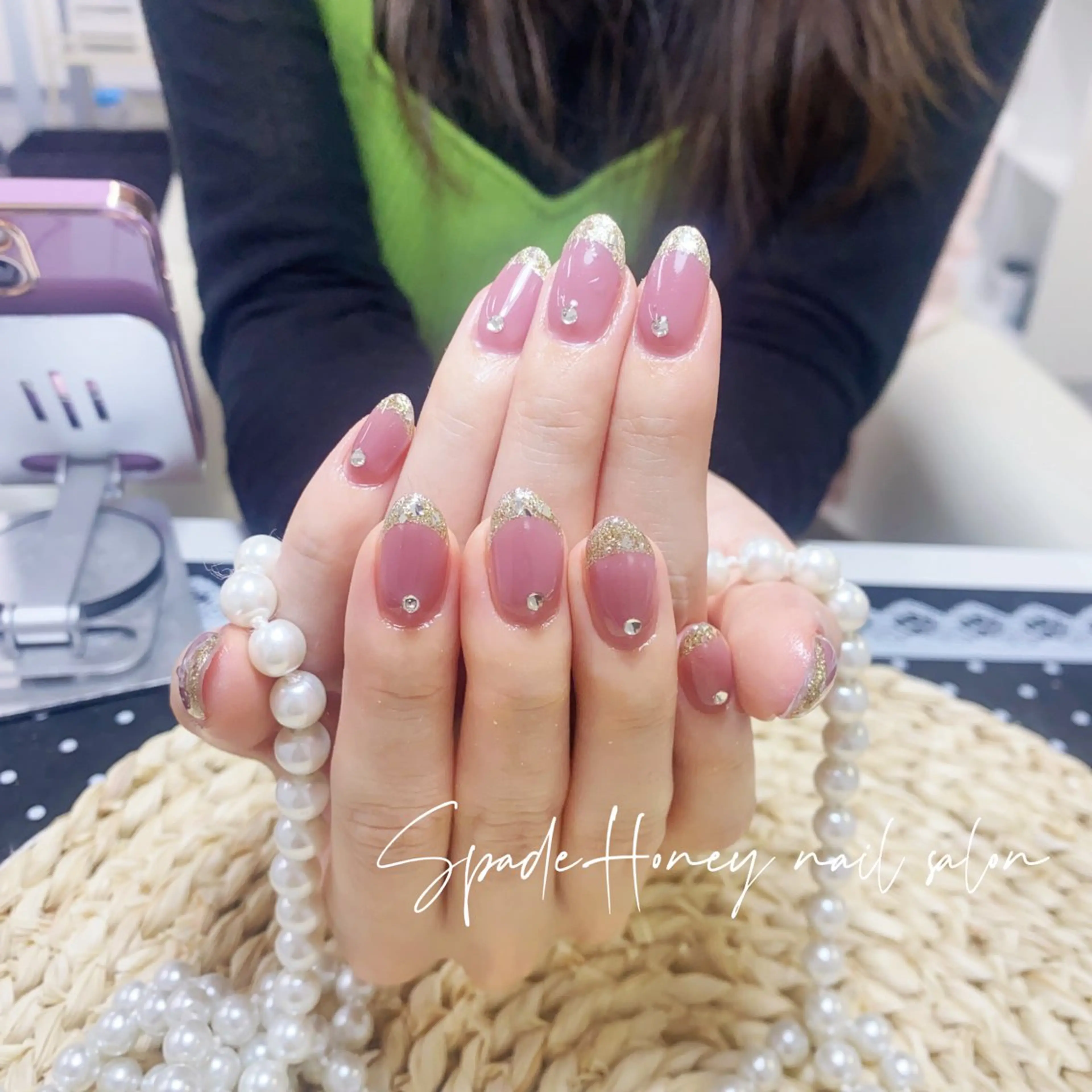 ネイル ハンドネイル SpadeHoney ♠️✨のネイルデザイン