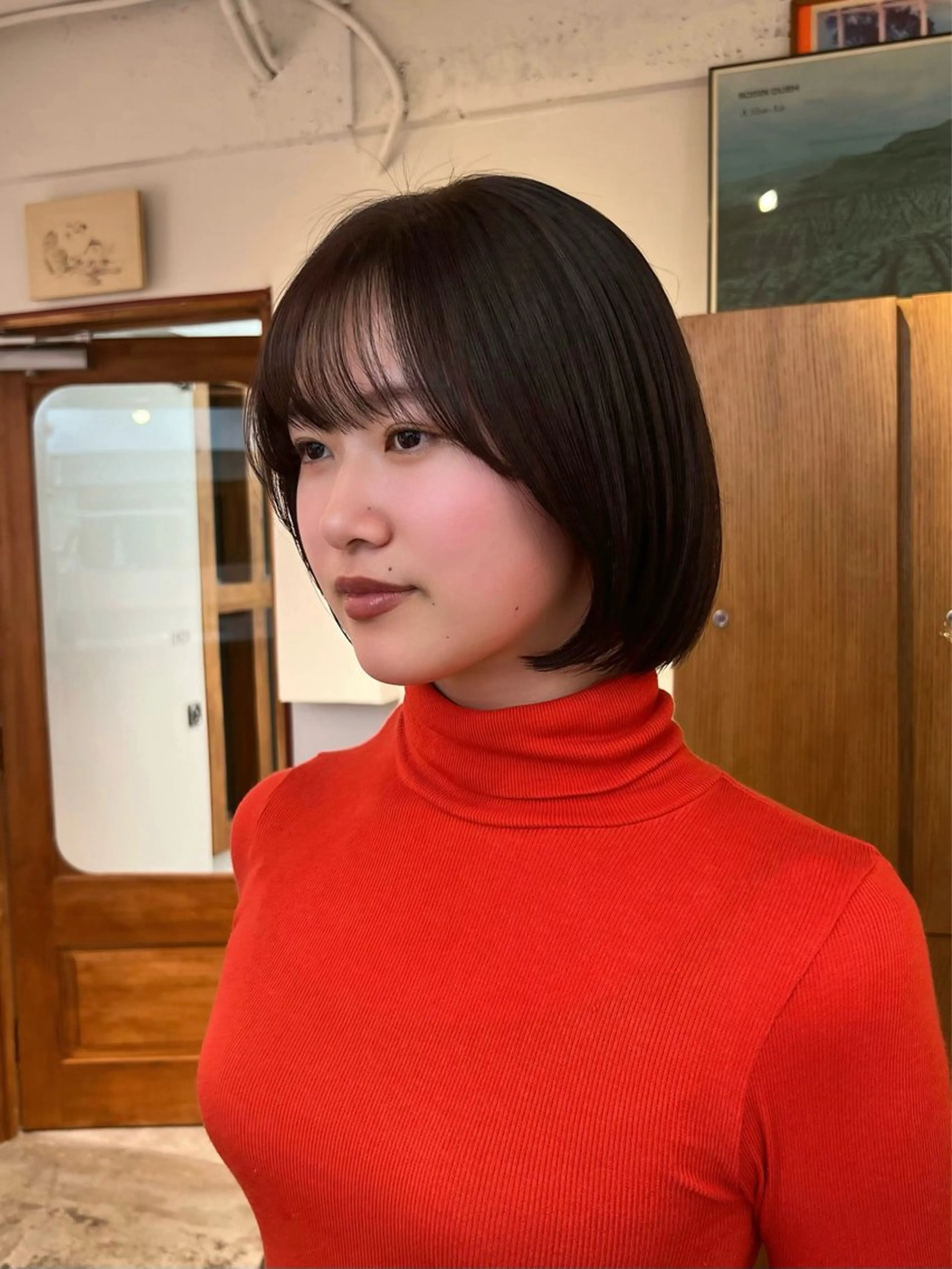カラー ☑️aiko【艶 カラー・ショート募】のヘアスタイル