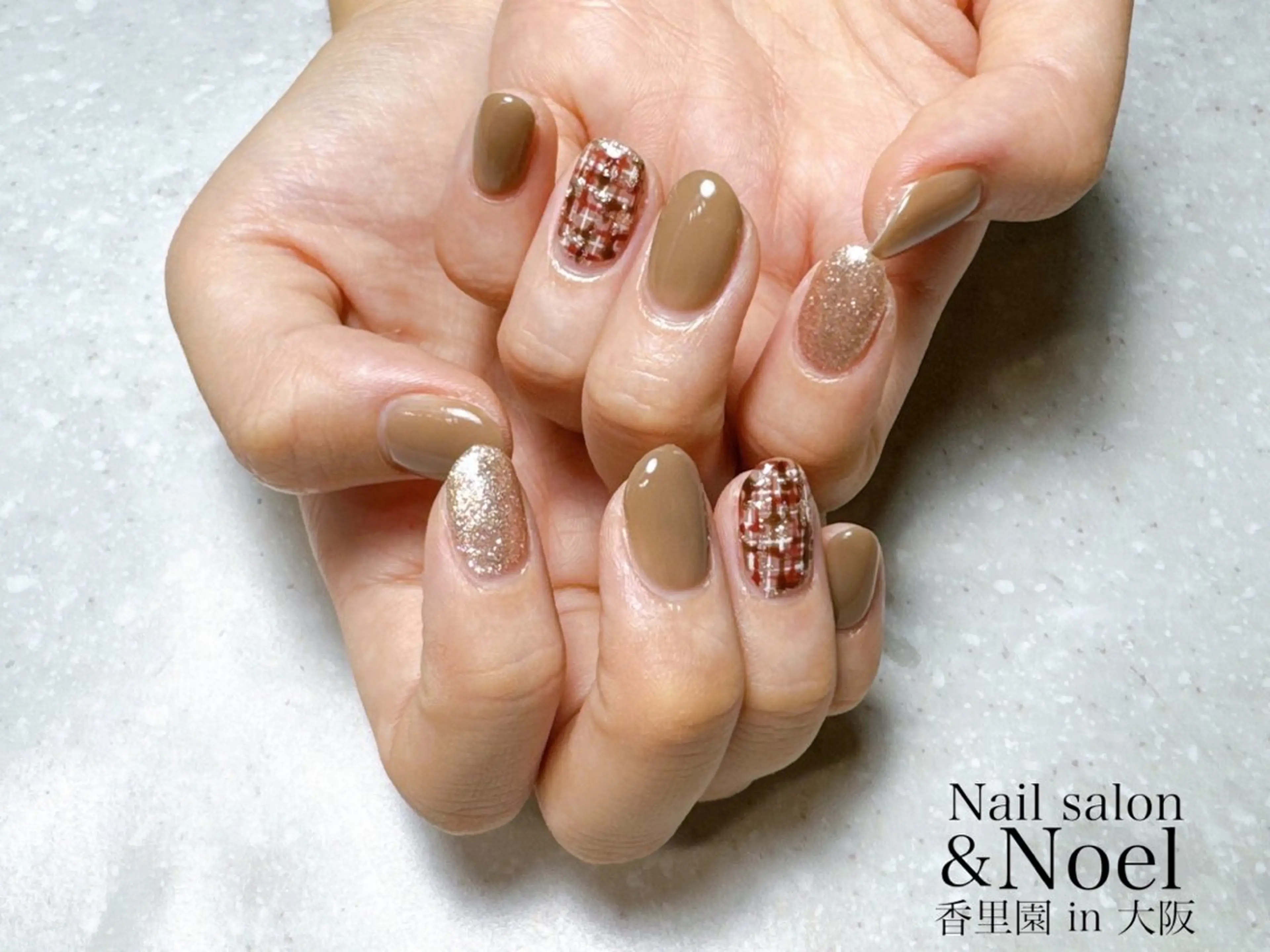ネイル ハンドネイル Nailsalon  &Noel所属・もも 🍑のネイルデザイン