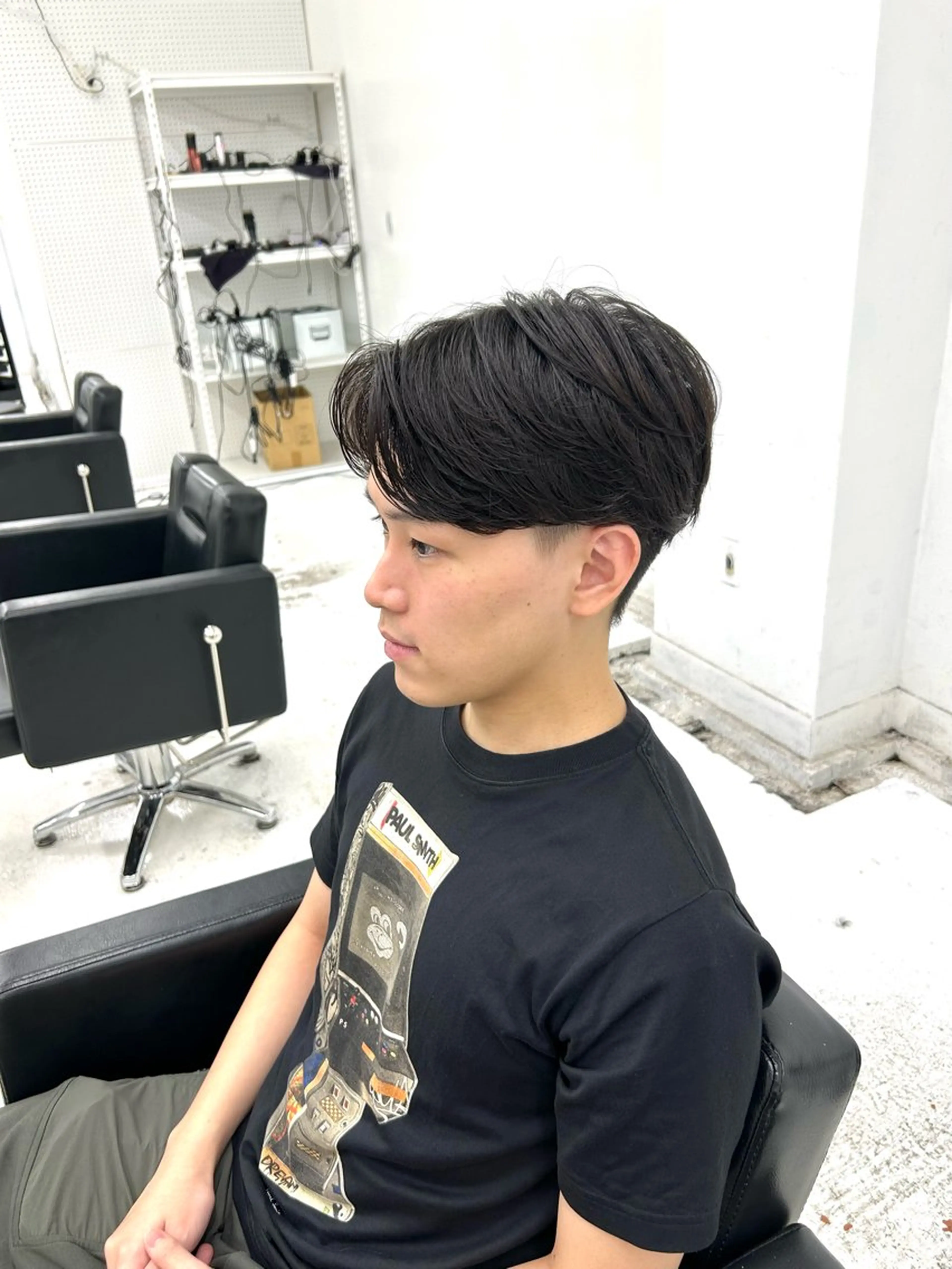 ショート パーマ メンズ メンズパーマ ニュアンスパーマ 【メンズパーマ特化】 🍏網中勇喜のヘアスタイル