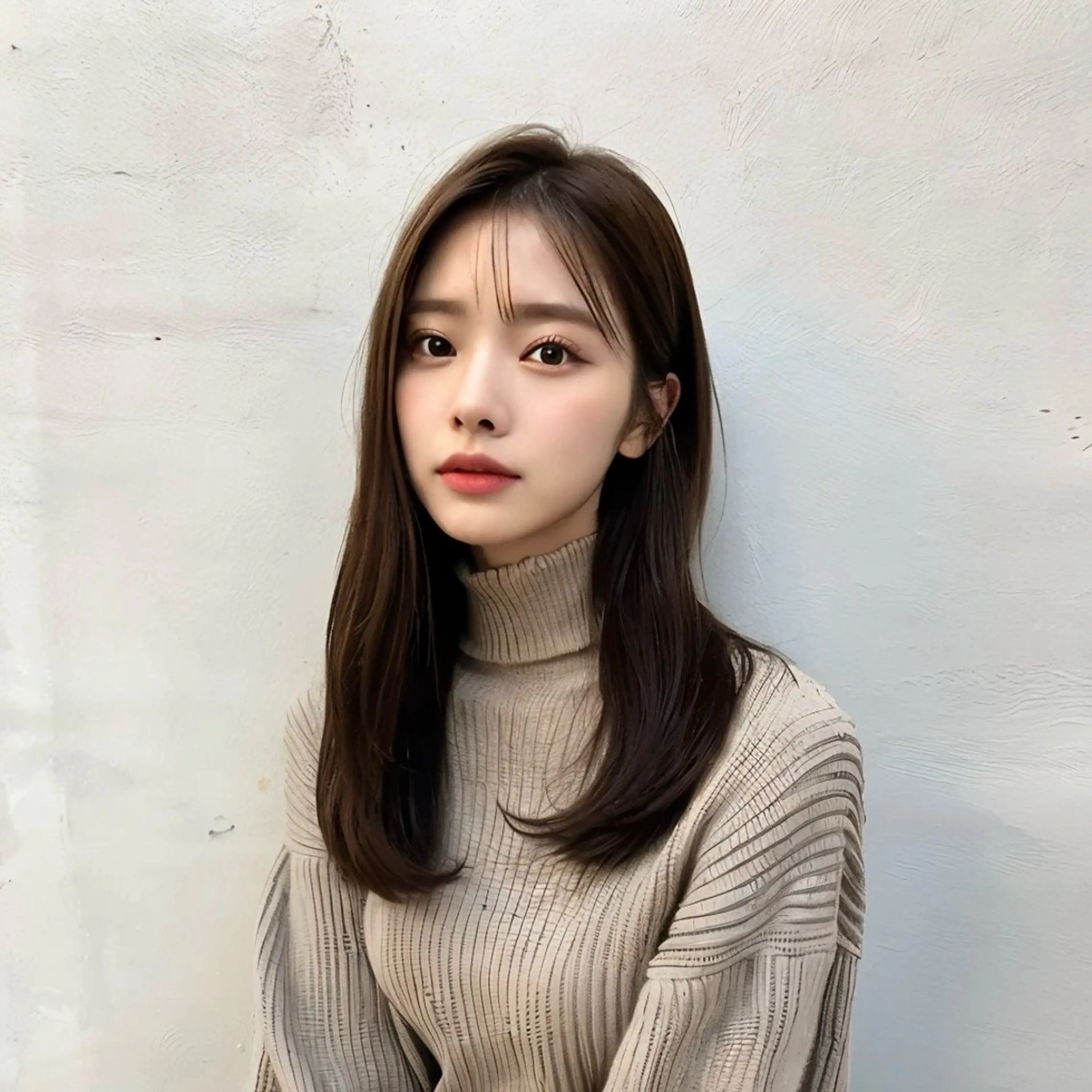 セミロング 髪質改善 縮毛矯正 トリートメント ヘアカラー トリートメント 髪質改善専門店waTatori所属・新宿🚉髪質改善専門 waTatoriのヘアスタイル