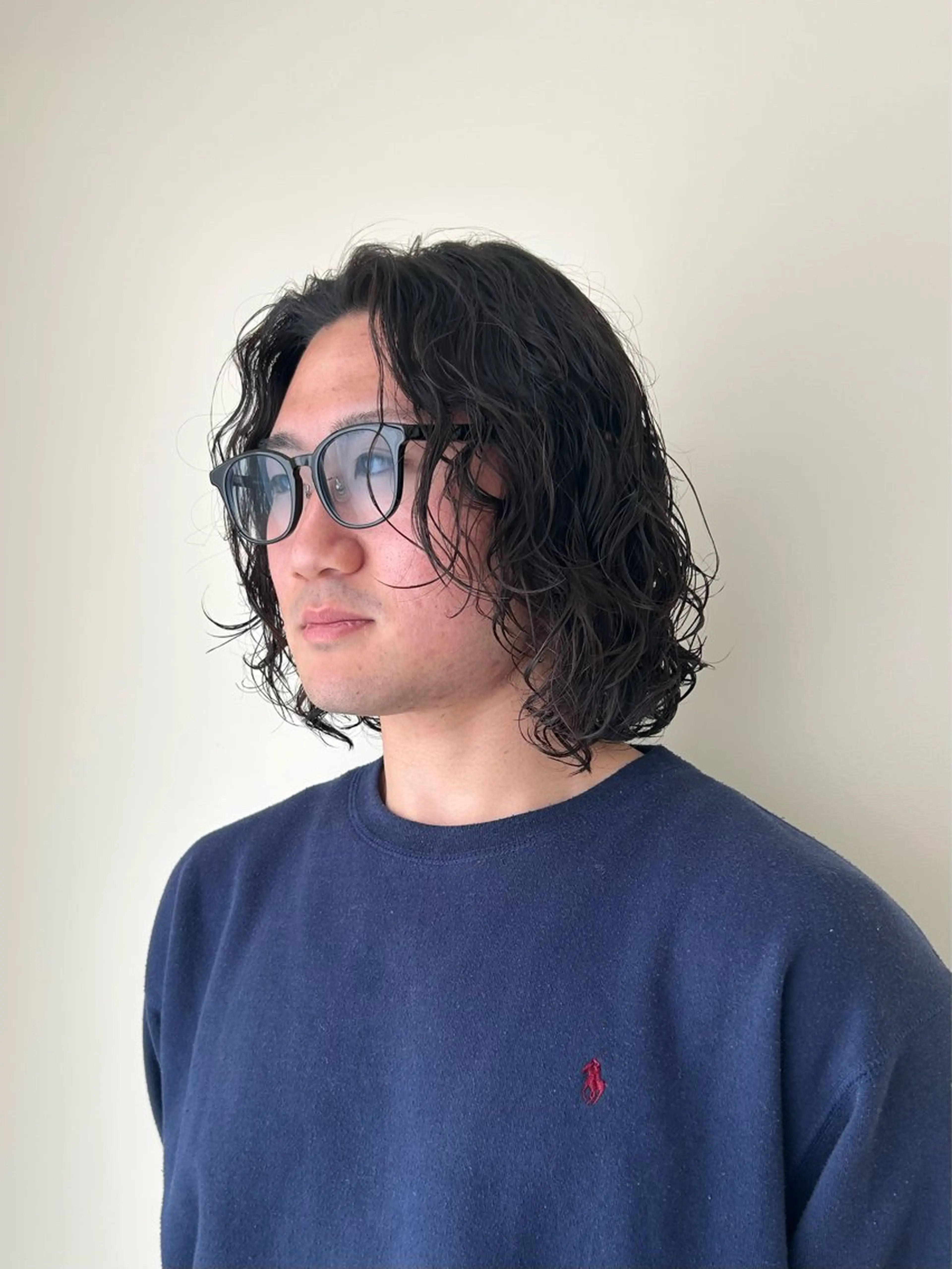 パーマ メンズ 矢場町/酸性ストレー ト/ボブパーマのヘアスタイル