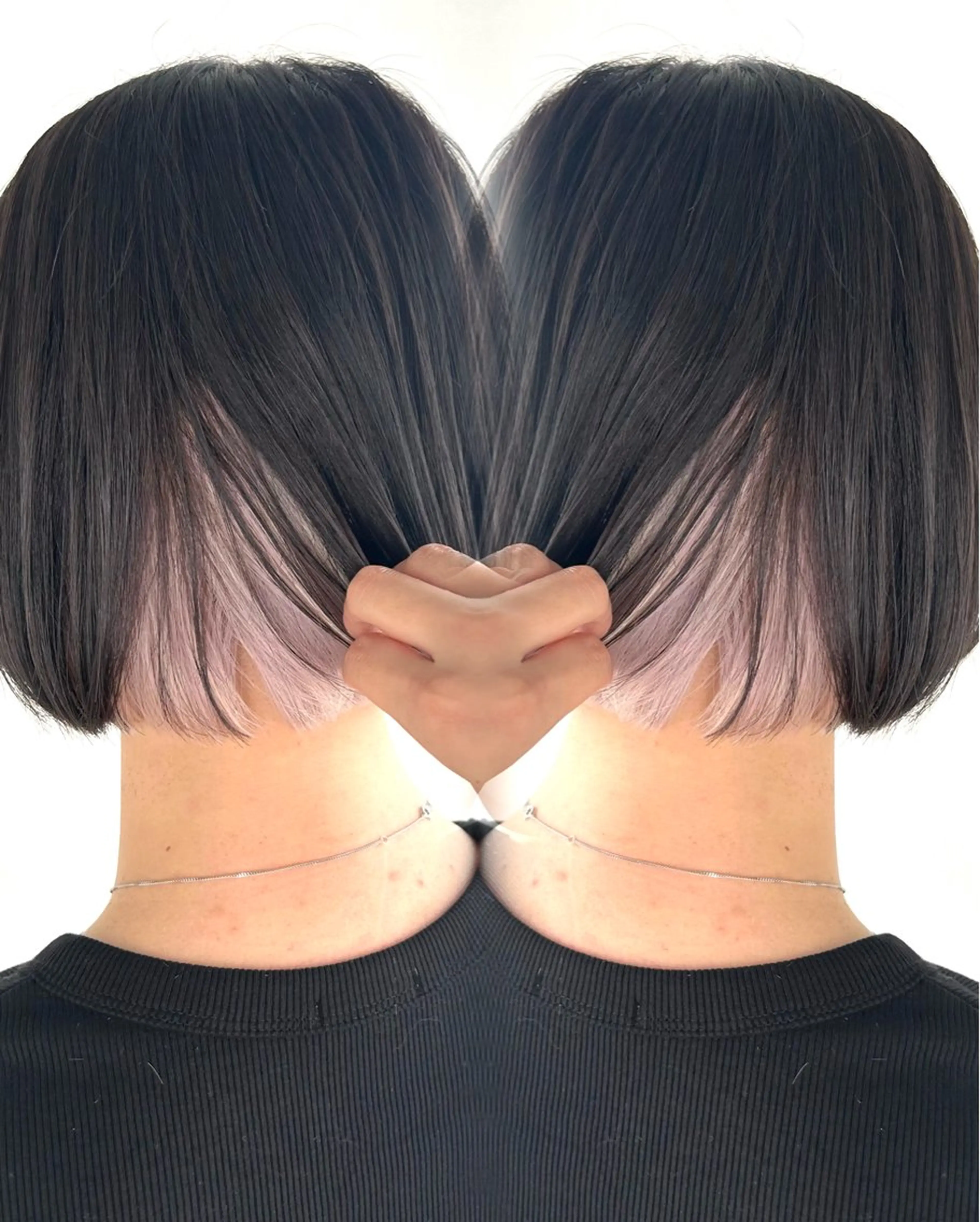 ショート カラー 🫧ショート・レイヤ ー・縮毛矯正🫧のヘアスタイル