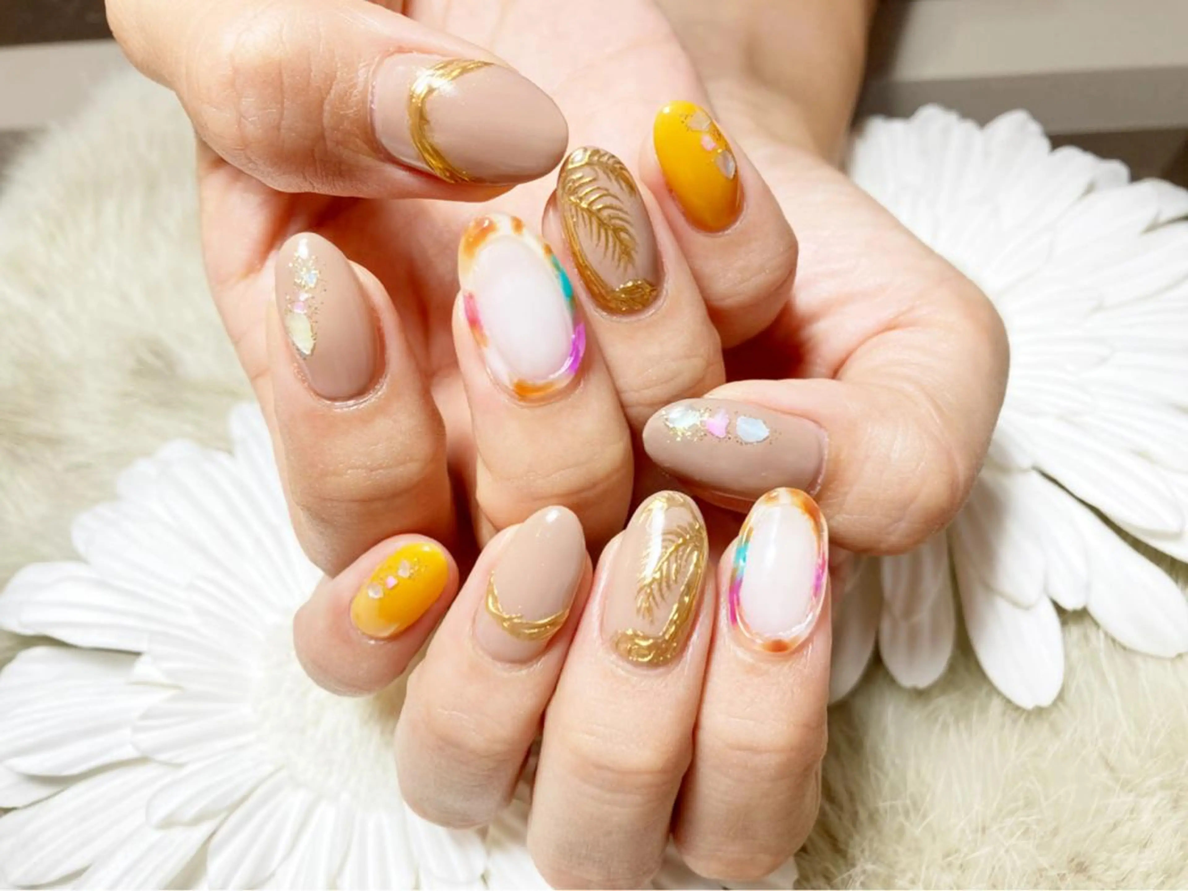 ネイル Yakko pas á pasのネイルデザイン