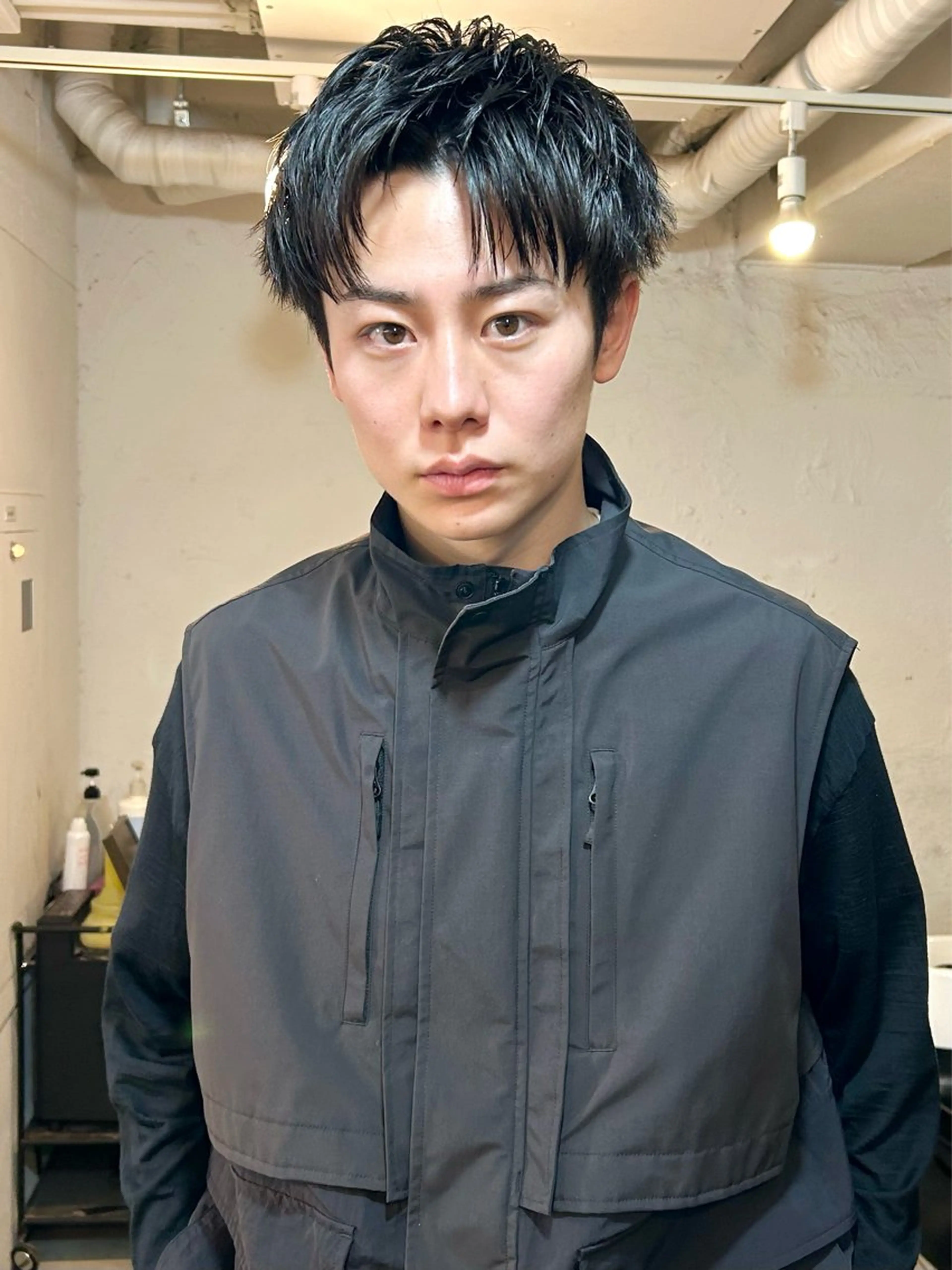 メンズカット＋眉毛カットの写真