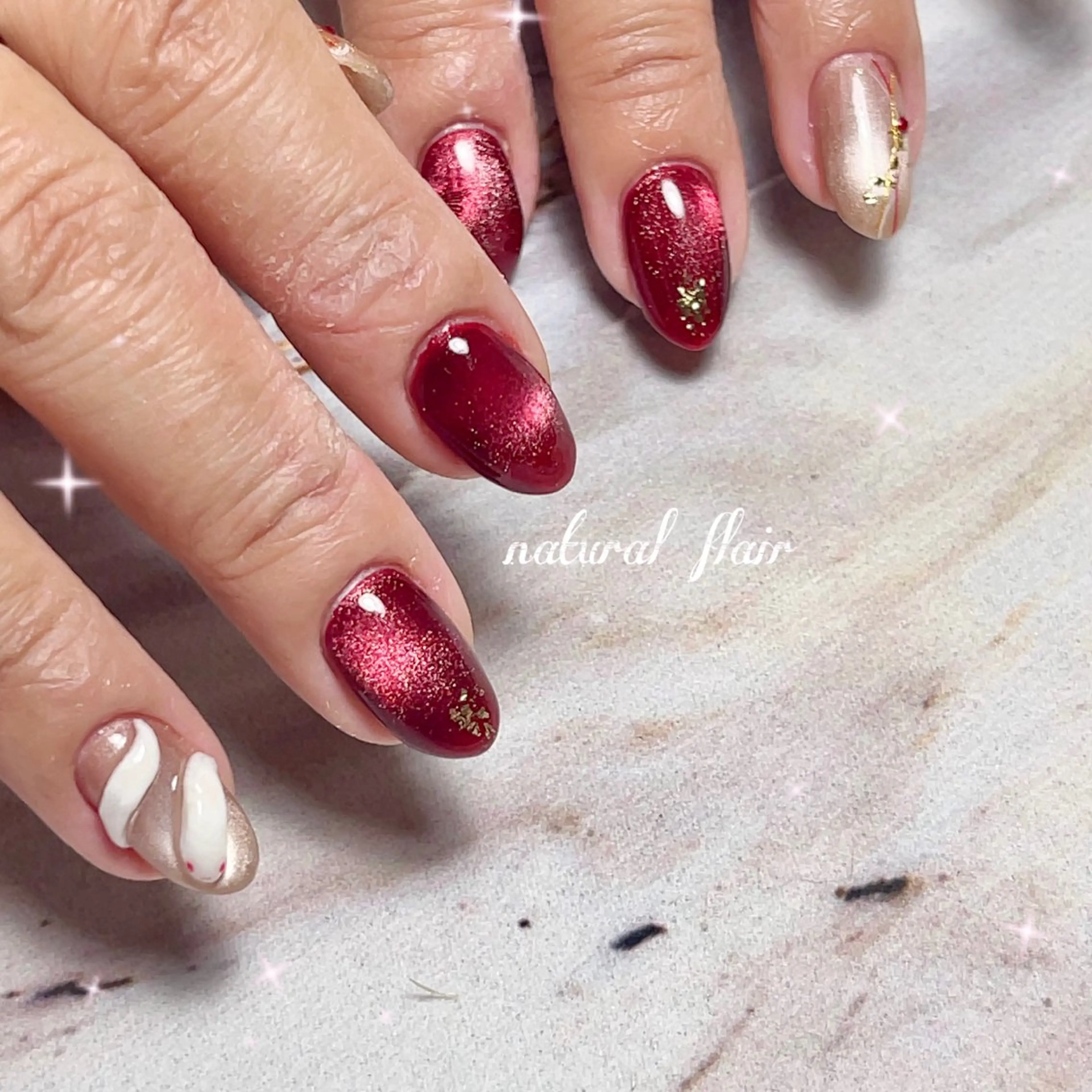 ネイル ハンドネイル natural flairのネイルデザイン