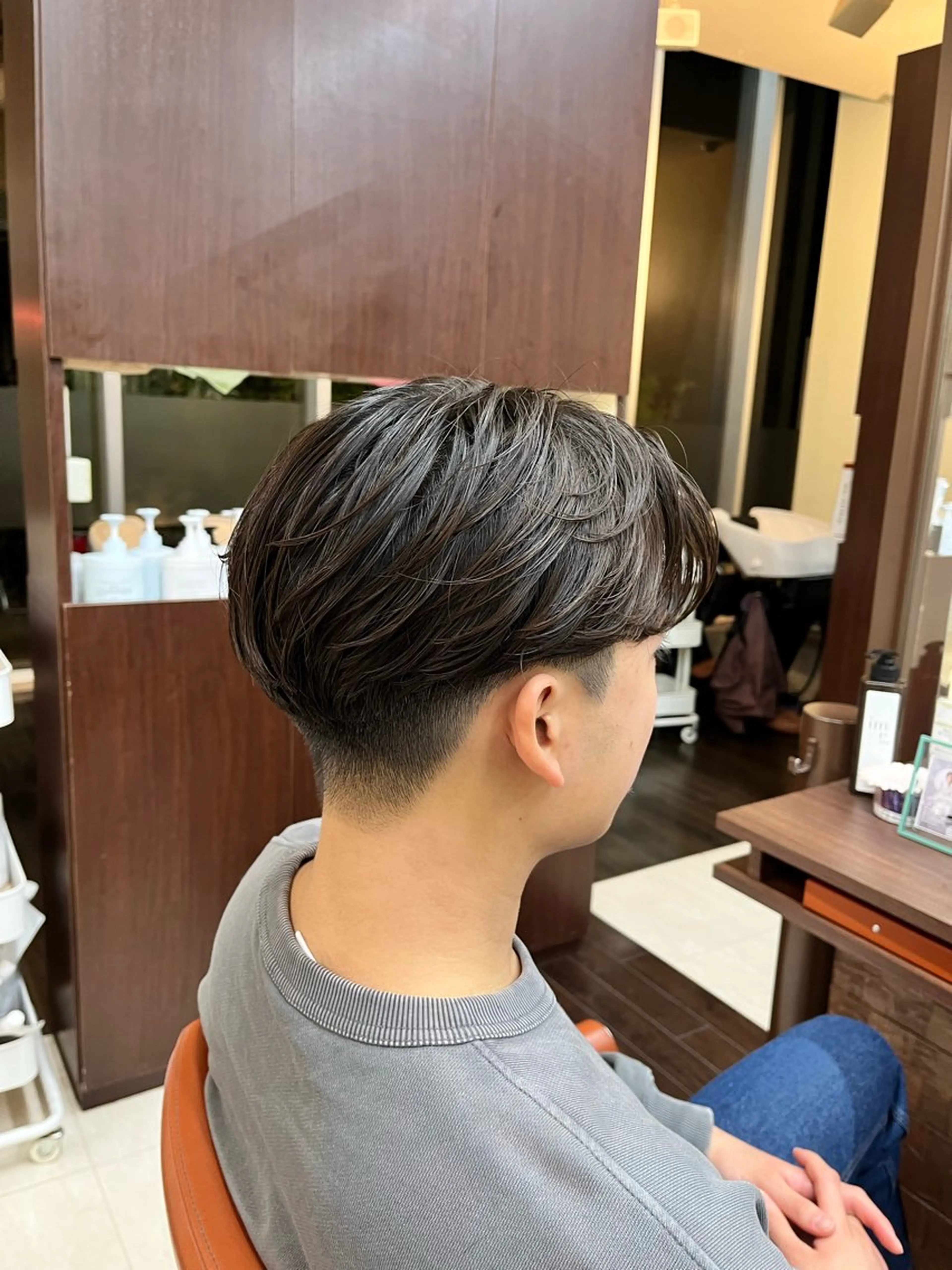 ショート パーマ メンズ メンズパーマ ニュアンスパーマ カット パーマ ヘアセット AROH  men's cut&men's perm 船橋店所属・🧊メンズ特化🧊 高木航希のヘアスタイル