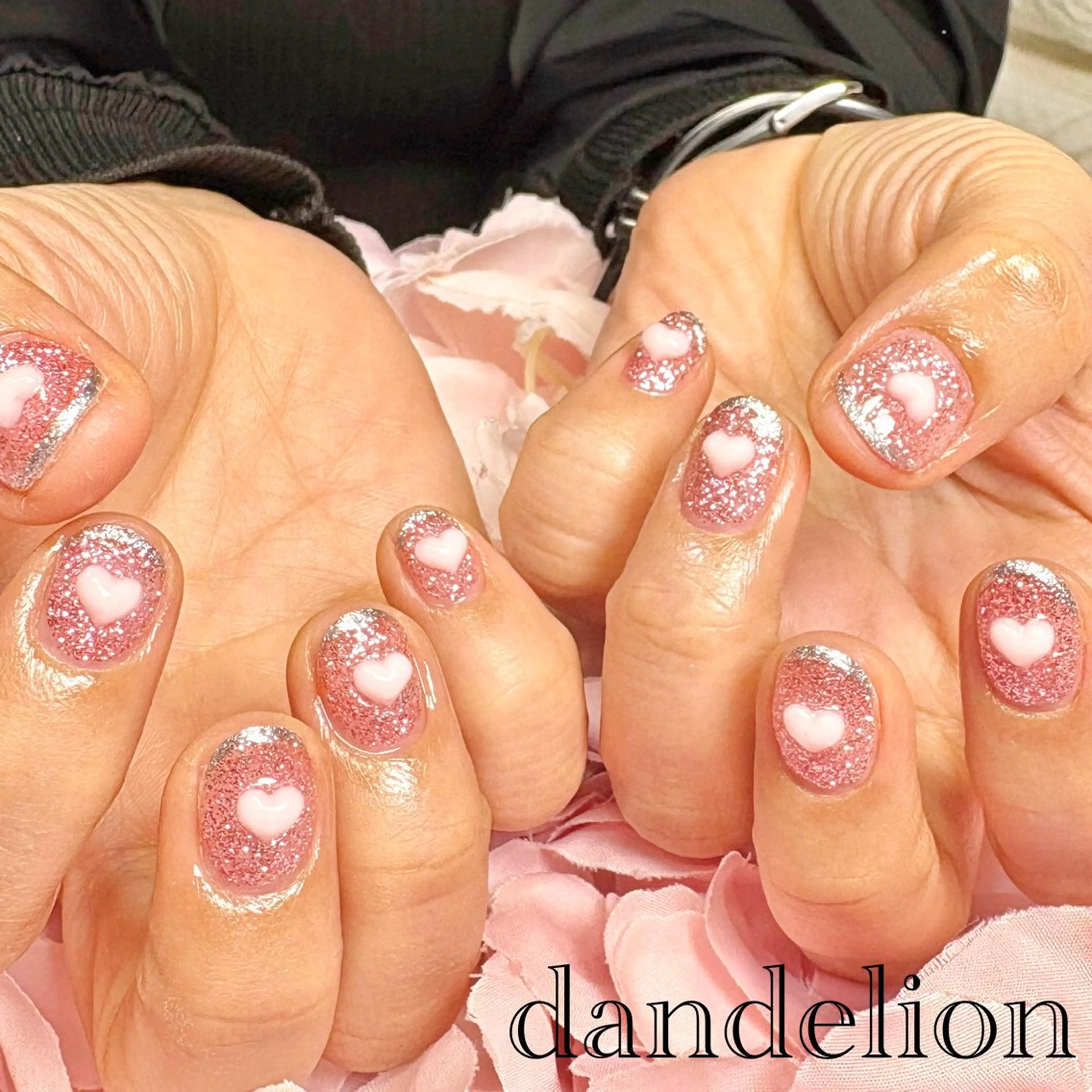 ネイル ハンドネイル ハンドケア dandelion ダンデライオンのネイルデザイン