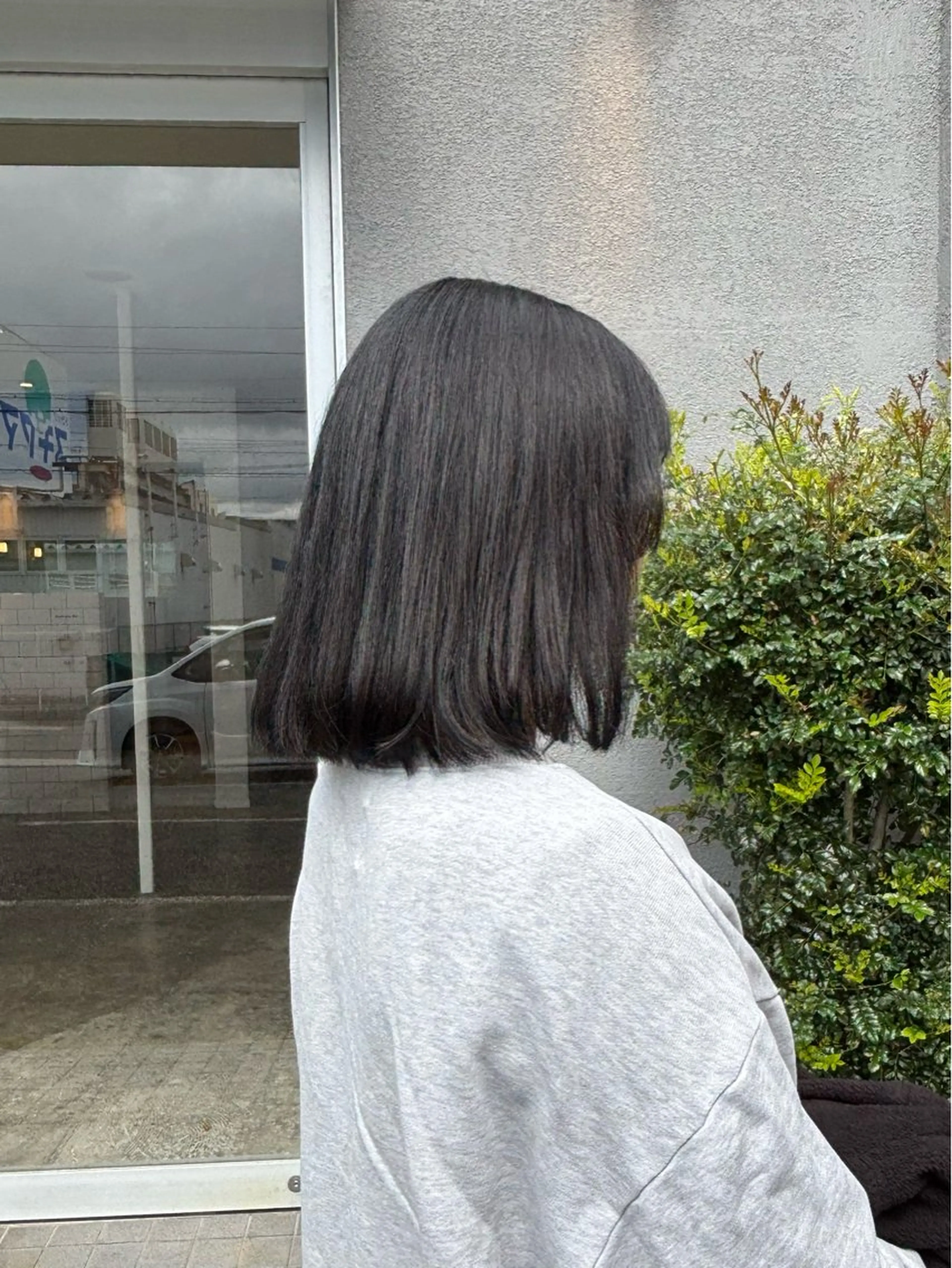 ミディアム カラー 黒髪 伊藤綸埜/艶髪/ 透明感カラー🌷のヘアスタイル