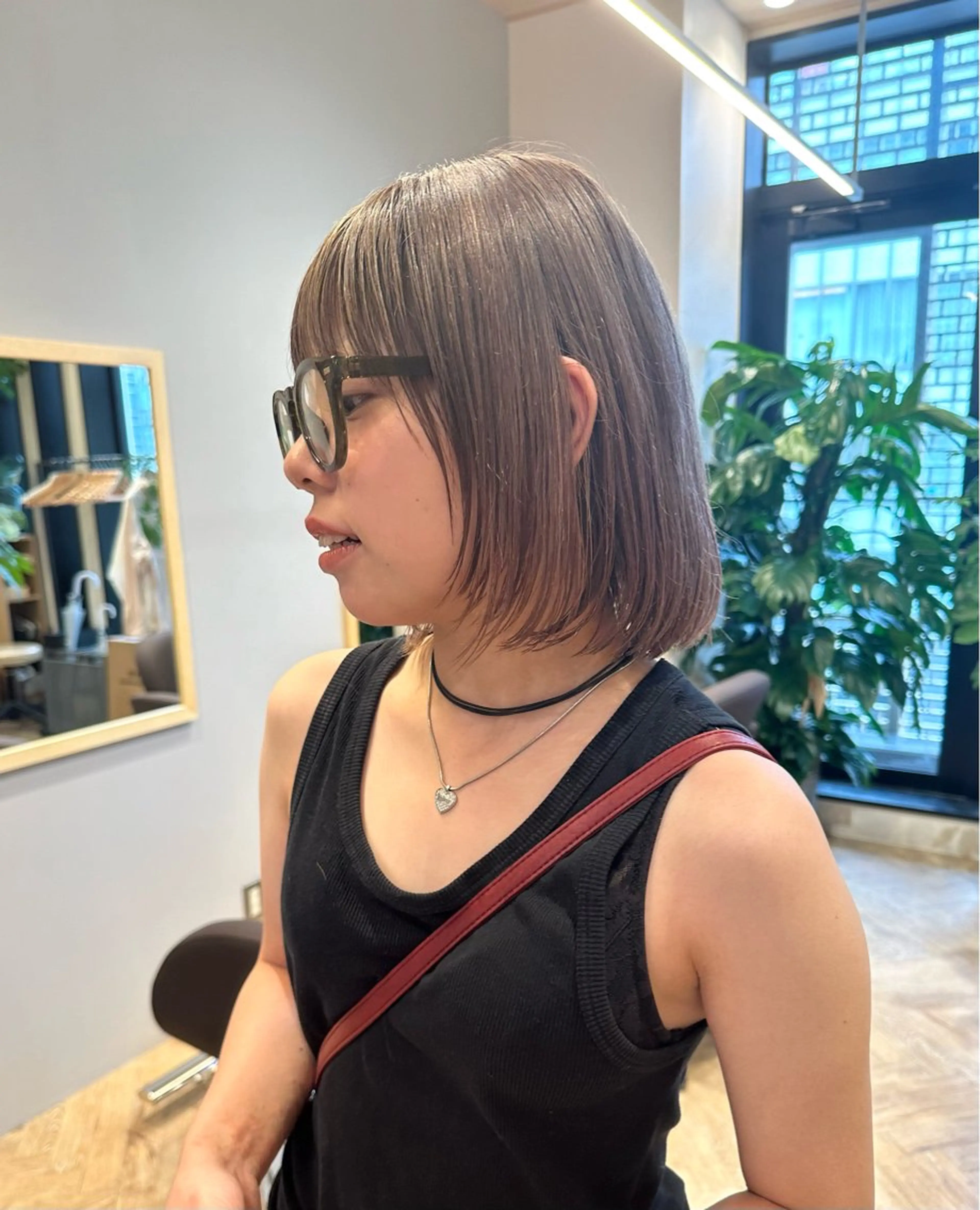 ショート 政木 彩香のヘアスタイル