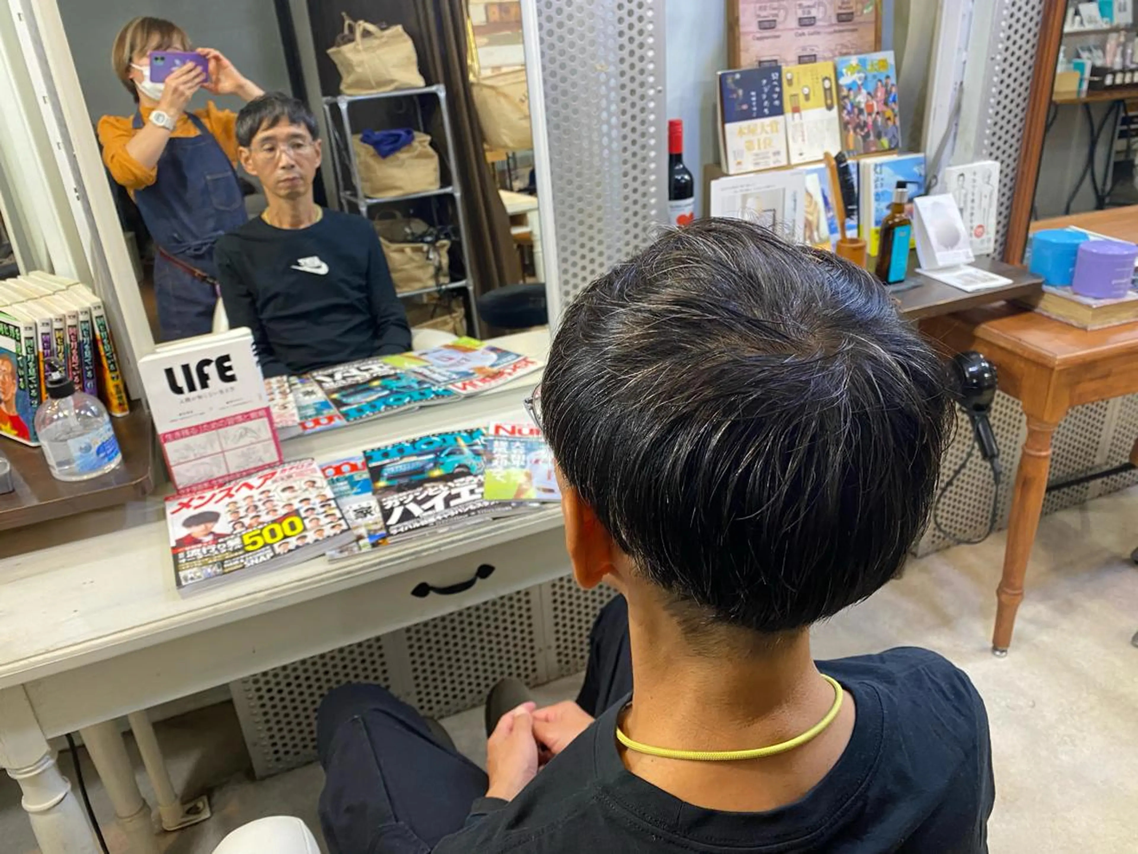 ショート メンズ ツーブロック sora所属・廣瀬 瞳のヘアスタイル