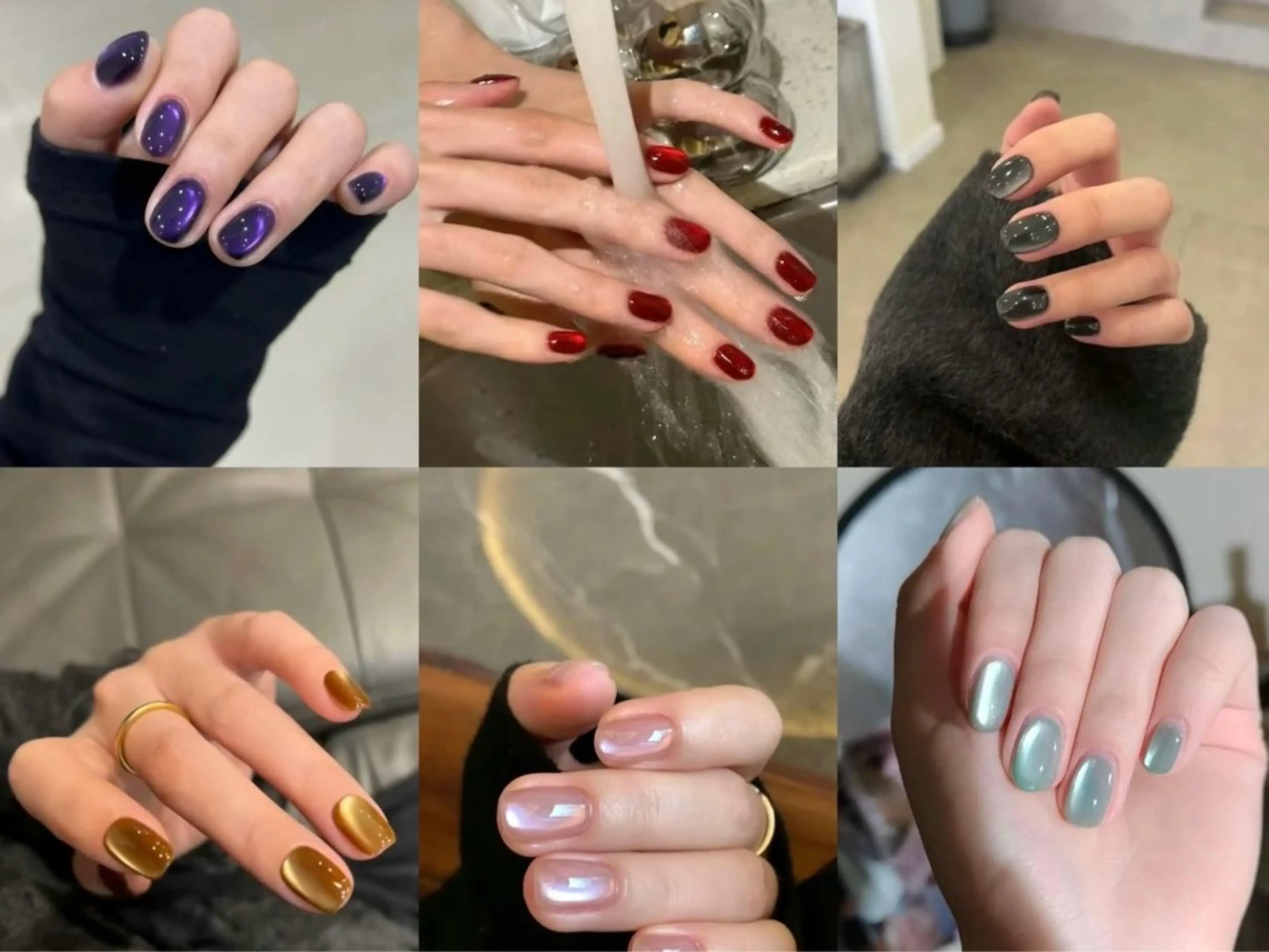フラッシュネイルorマグネットワンカラーの写真