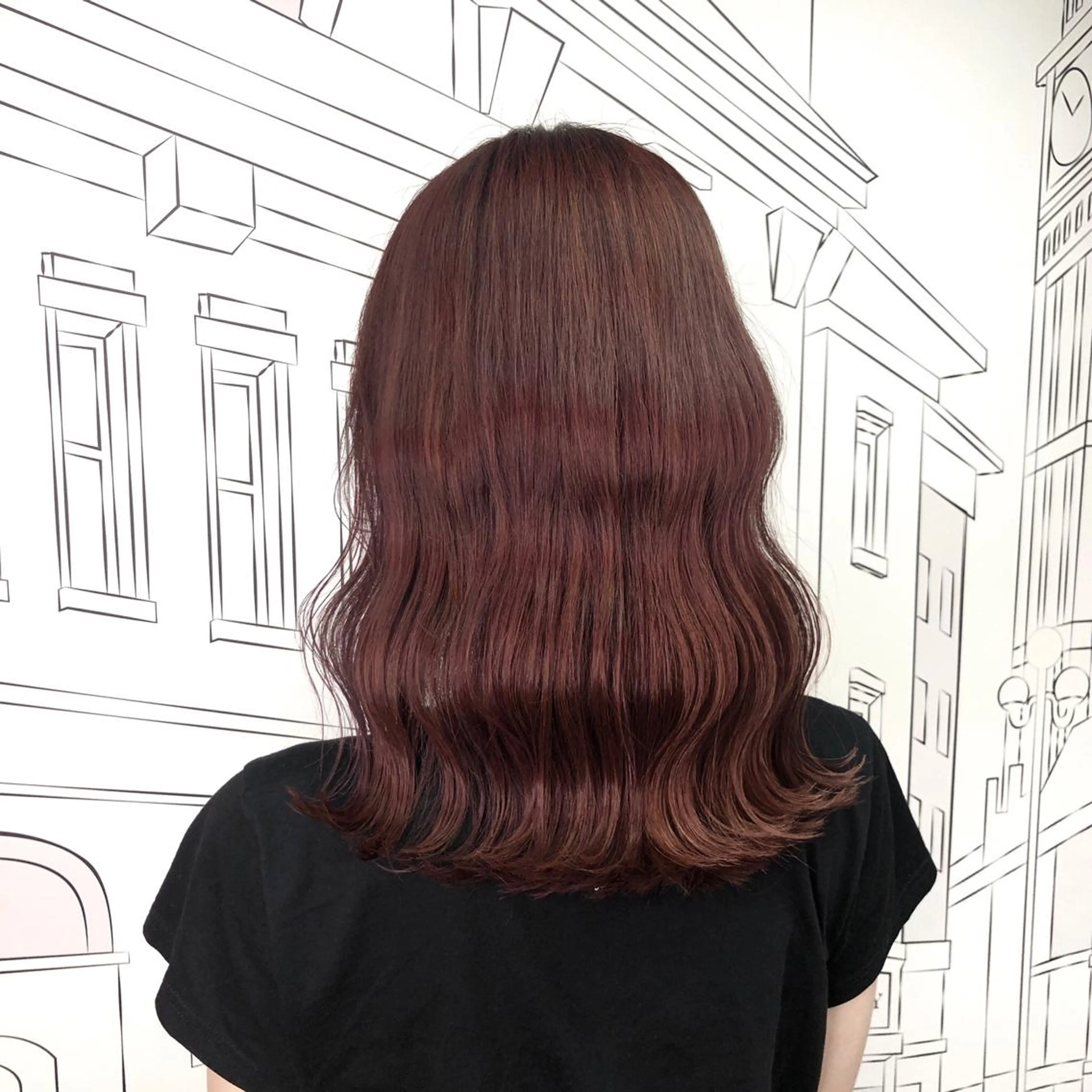 セミロング カラー レイヤー,ボブ / 彩未のヘアスタイル