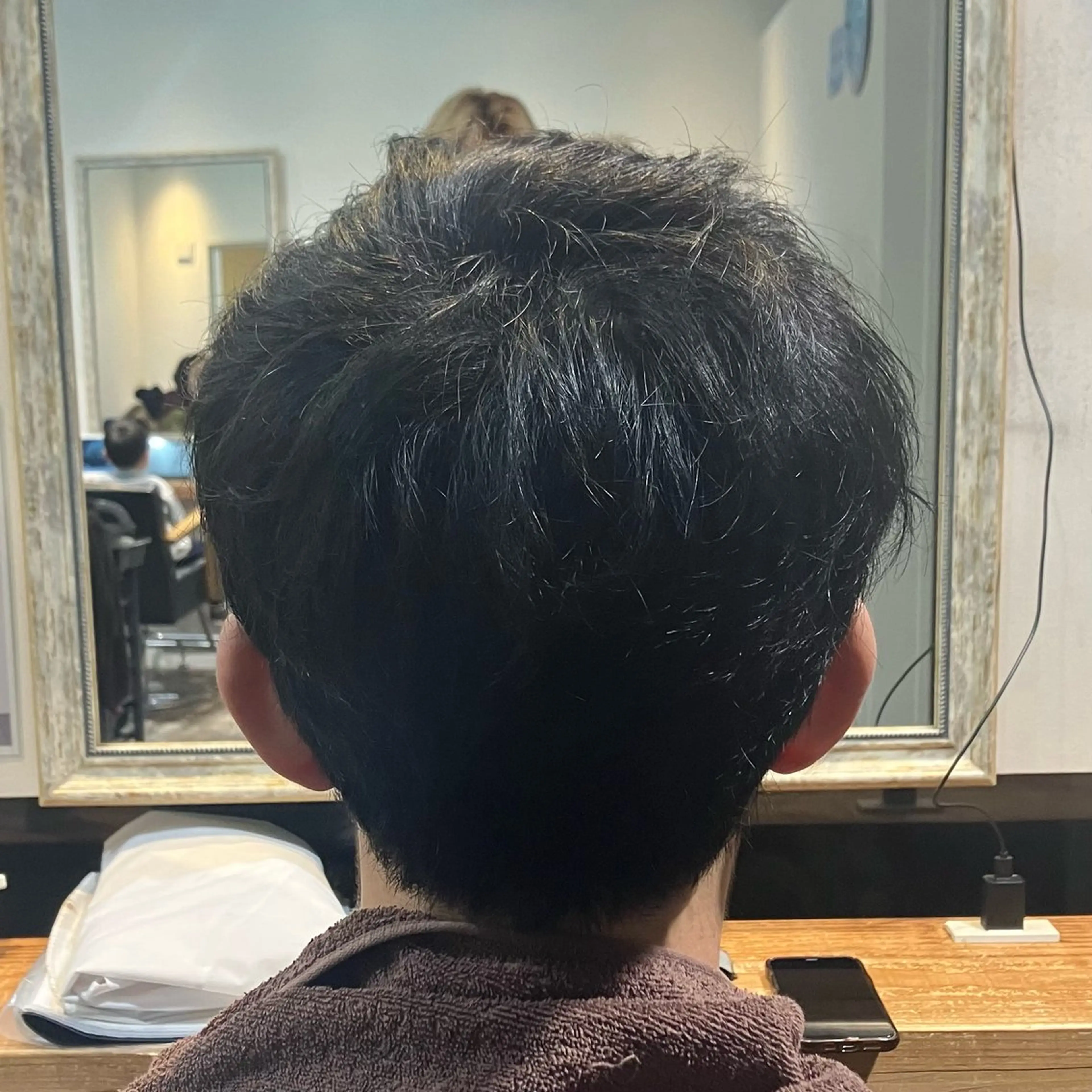 ショート パーマ メンズ 🌿横浜大口美容室 rodina.cocのヘアスタイル