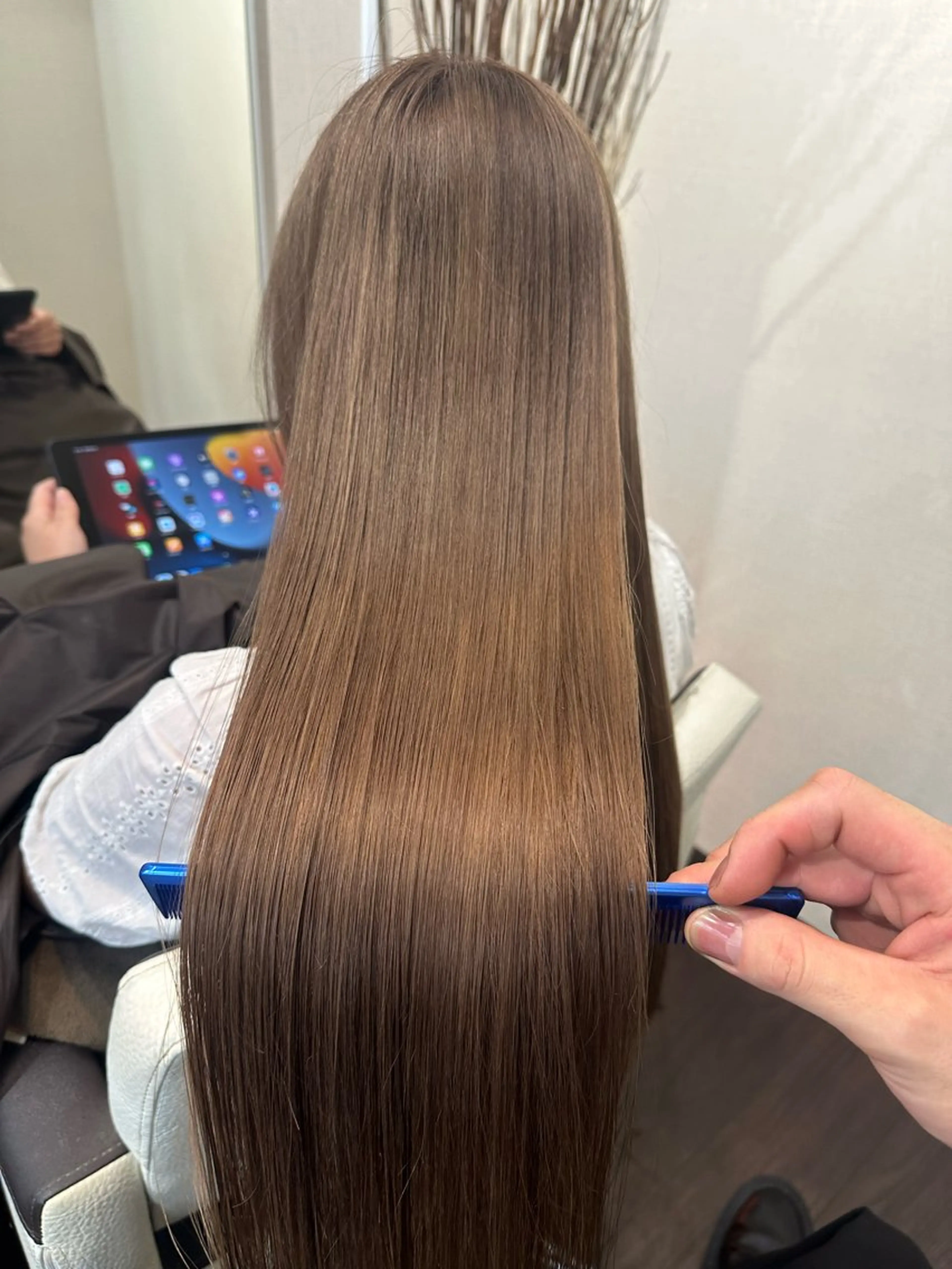 ロング カラー カット ヘアカラー トリートメント ヘッドスパ youres hair 東口店所属・🌸ULTOWA🌸 髪質改善/縮毛/店長のヘアスタイル