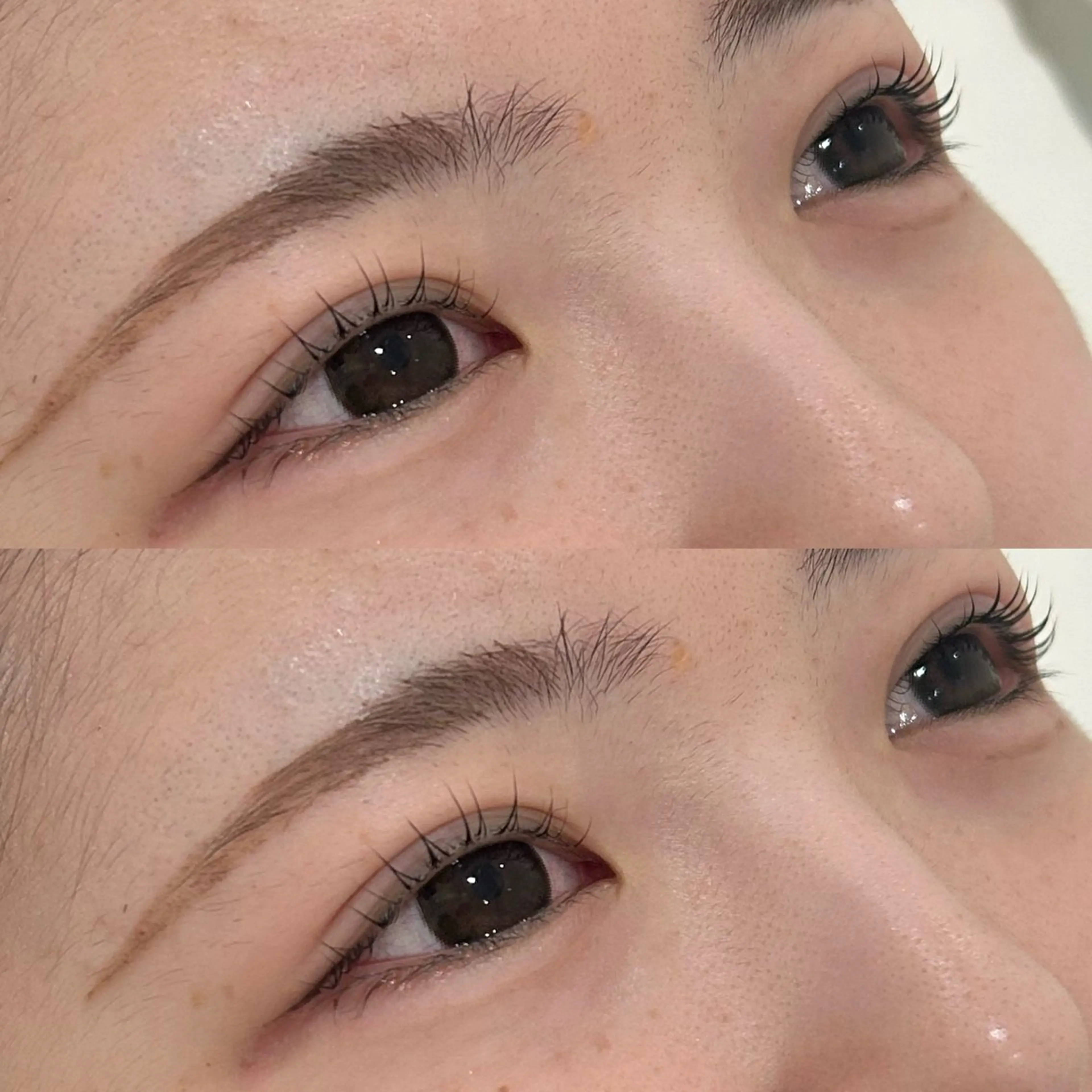 まつげパーマモデルの写真