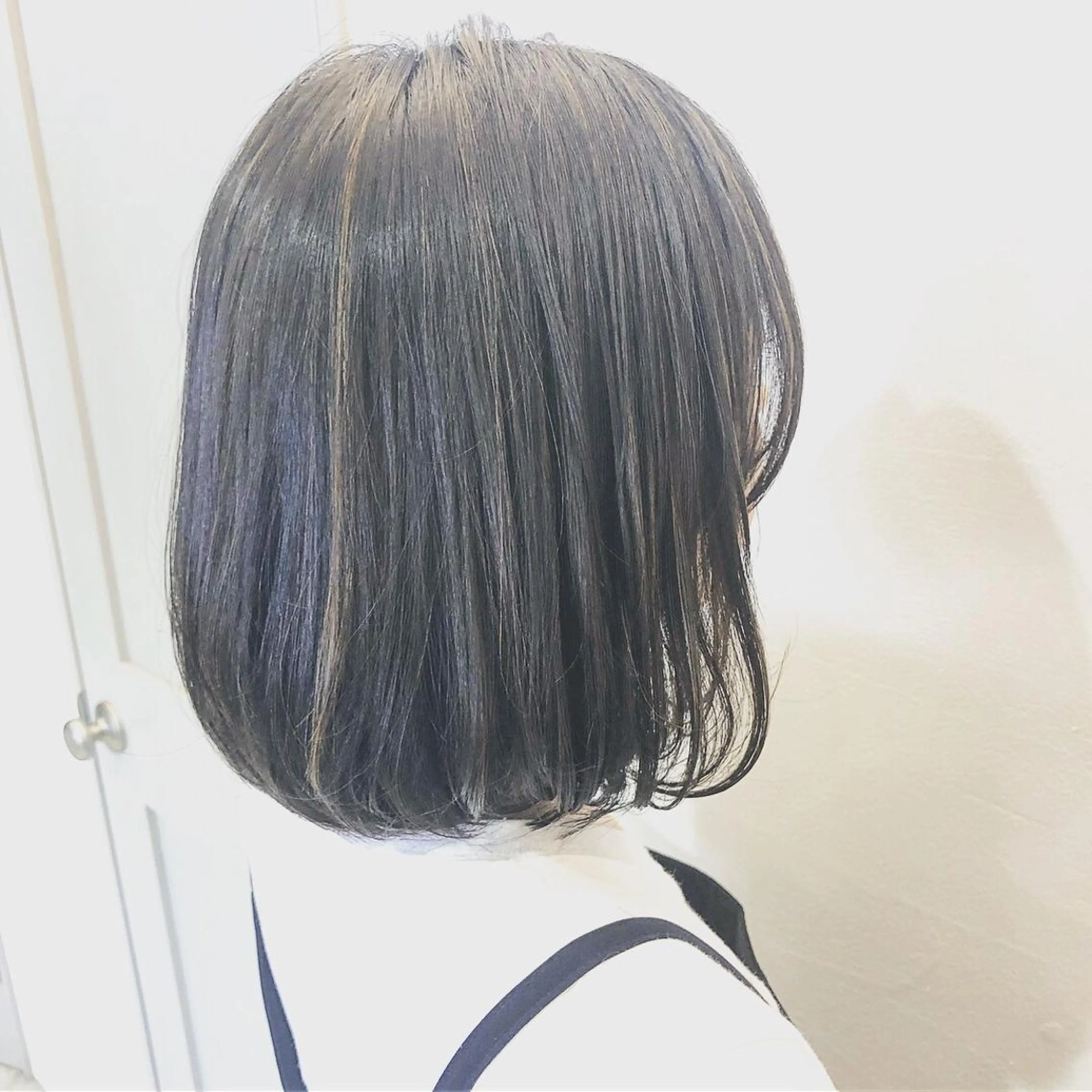 ミディアム カラー ヘアアレンジ ture by glad所属・ture by gladのヘアスタイル