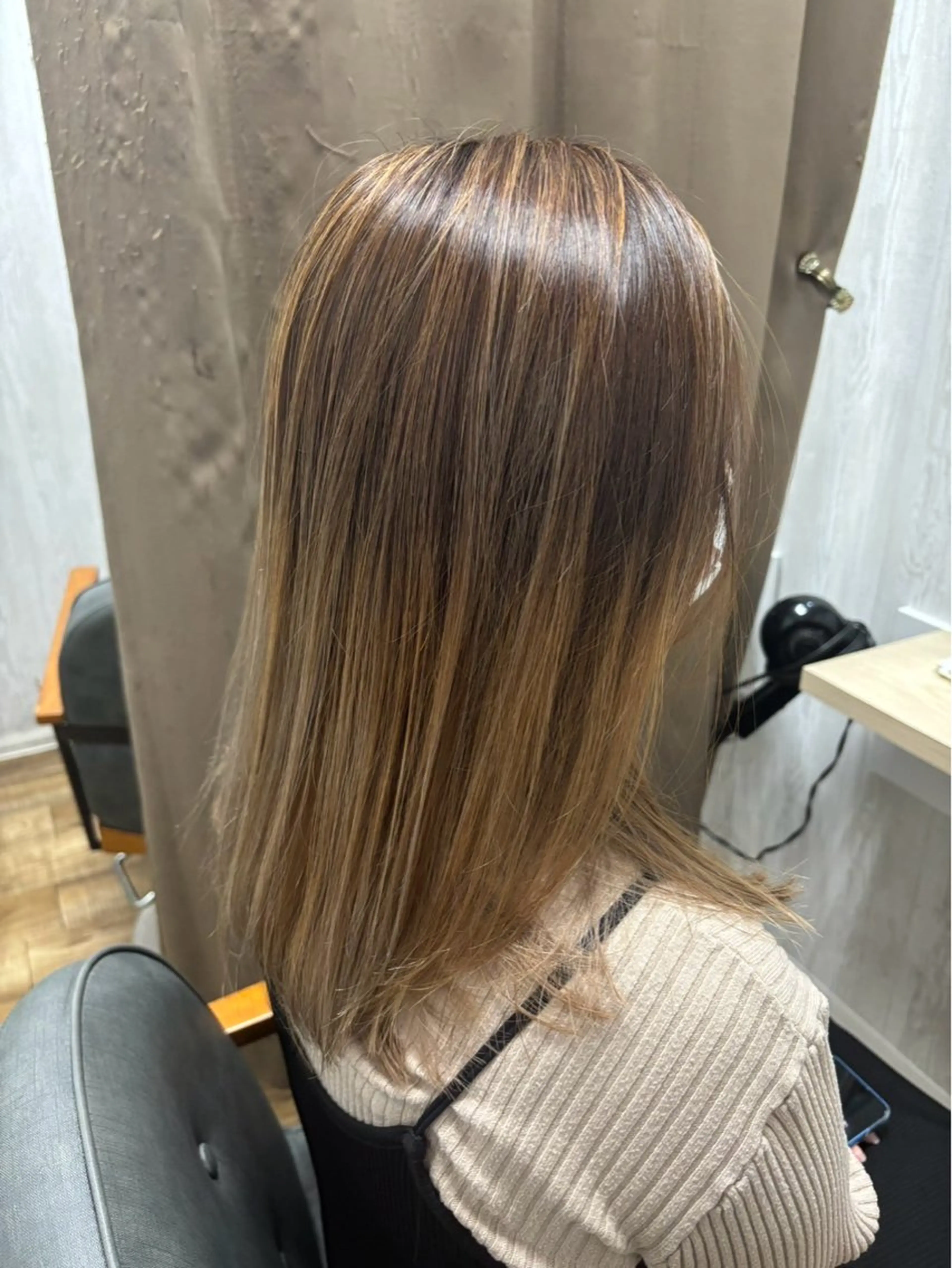 セミロング 斉藤 琉空のヘアスタイル