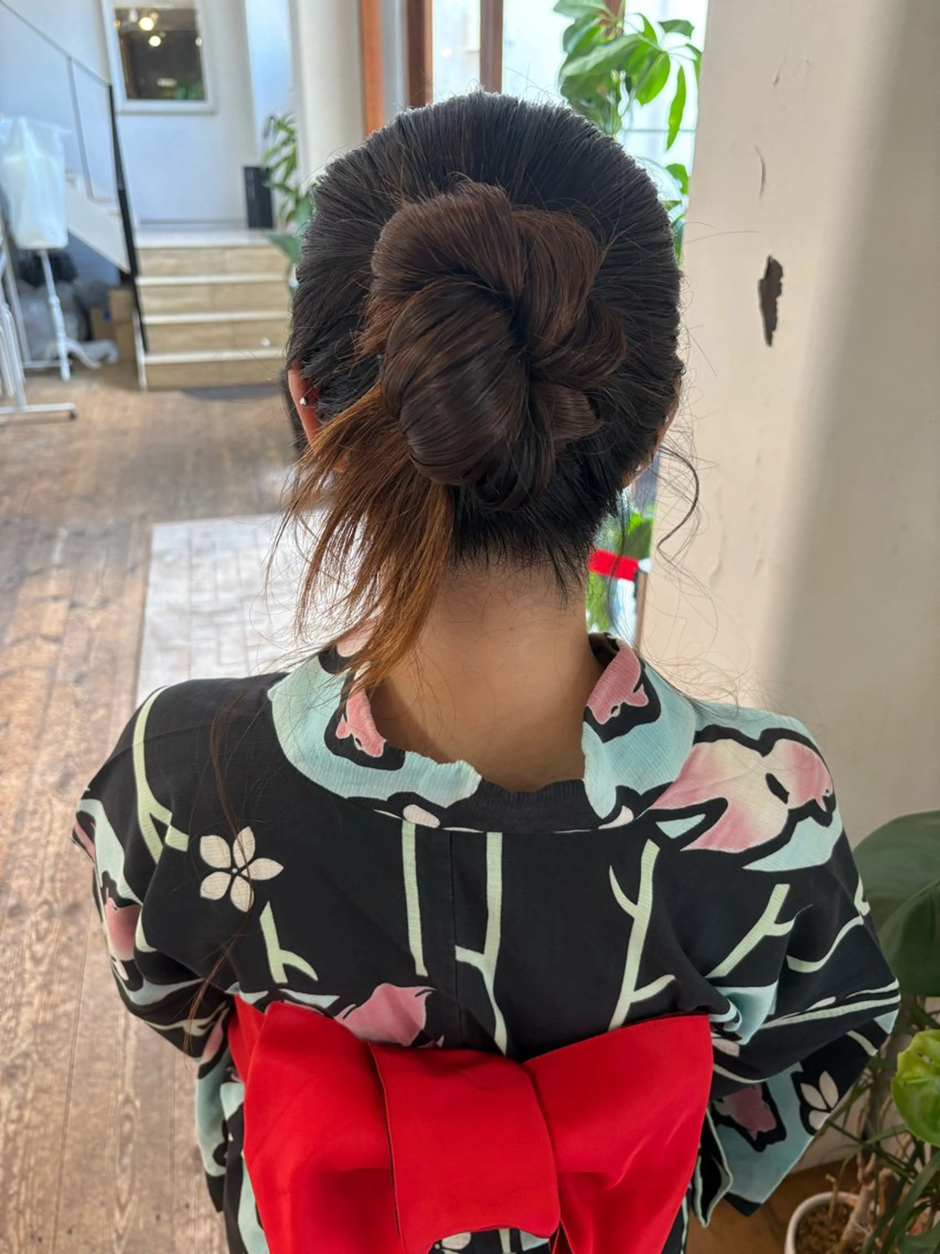 着付け BRAS ナカガワのヘアスタイル