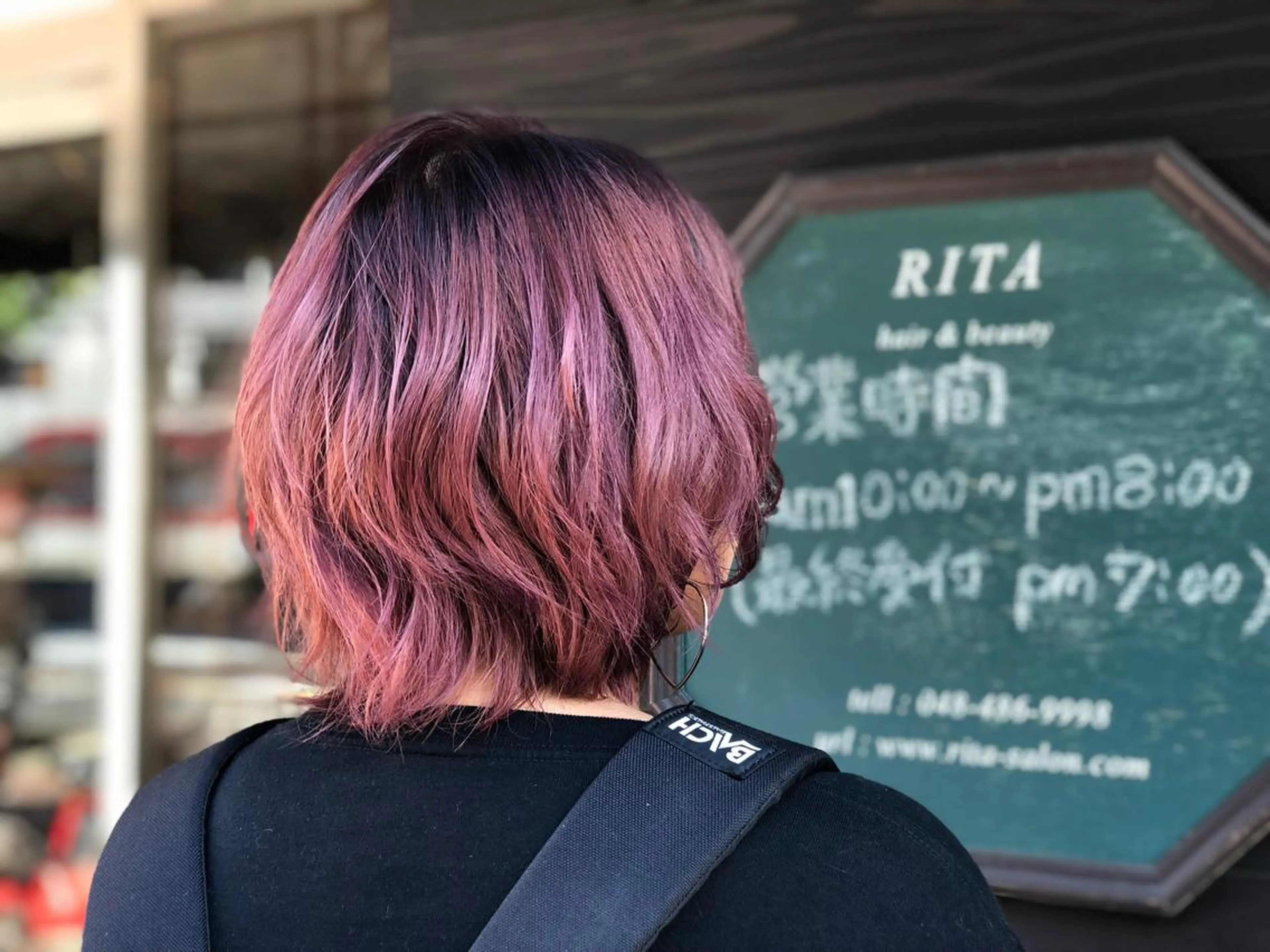 ショート カラー ブリーチ グラデーションカラー ラベンダーカラー ピンクカラー ヘアカラー トリートメント 小森谷 亮太のヘアスタイル