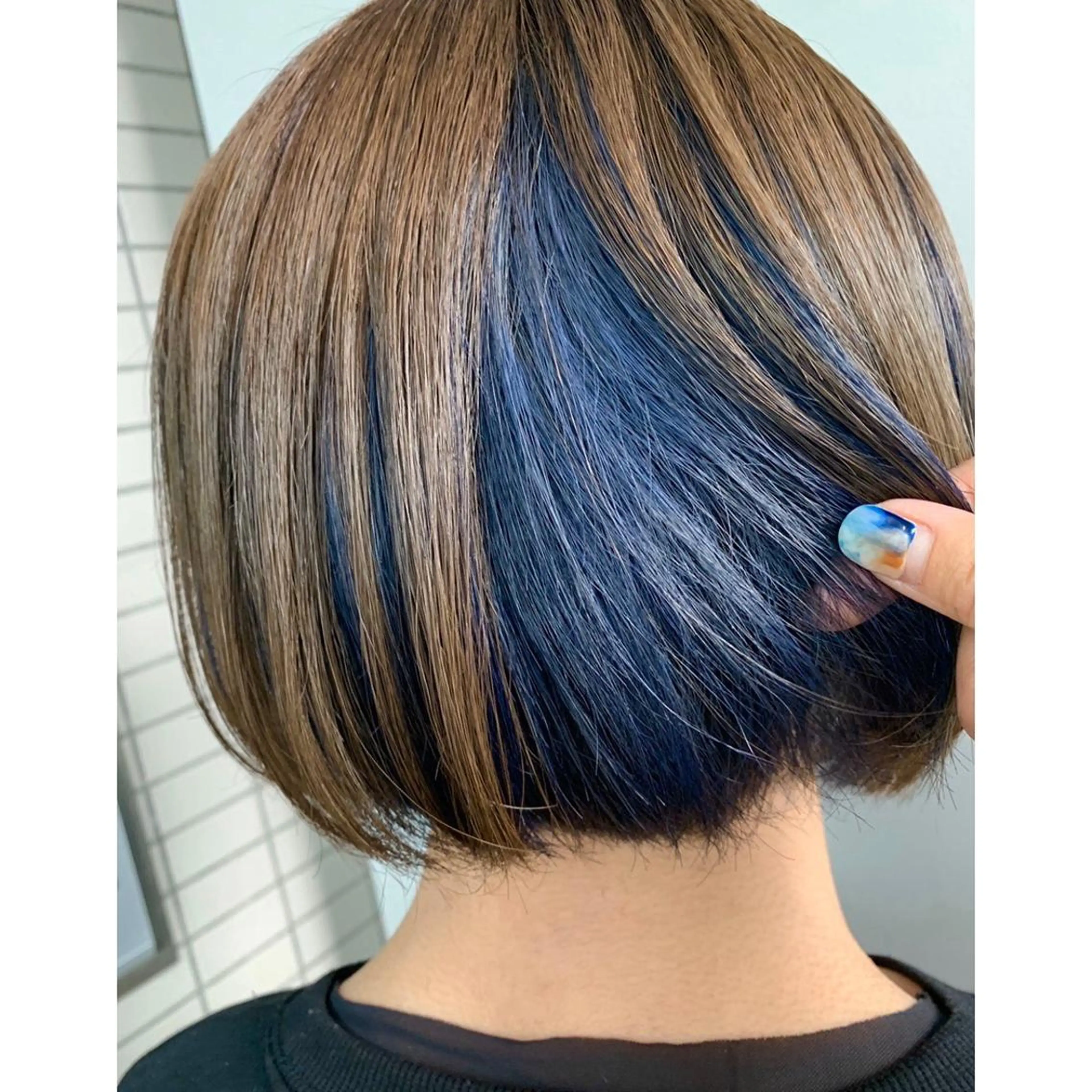 ショート メンズ ヘアカラー Lauburu  bat.hair渋谷2号店所属・. YUIのヘアスタイル