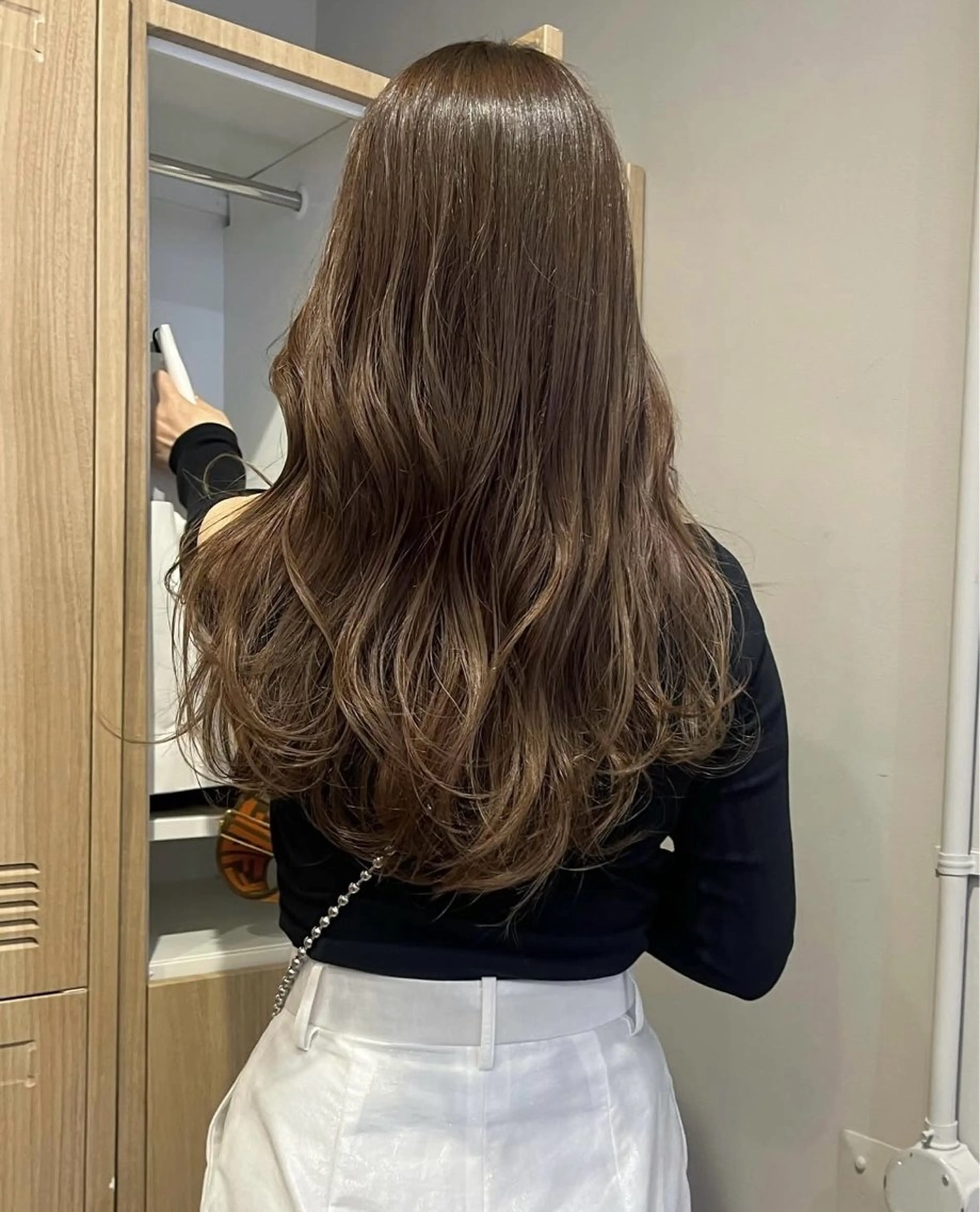 ロング カラー ヘアカラー トリートメント ベージュカラー推し ⭐️kiraraのヘアスタイル