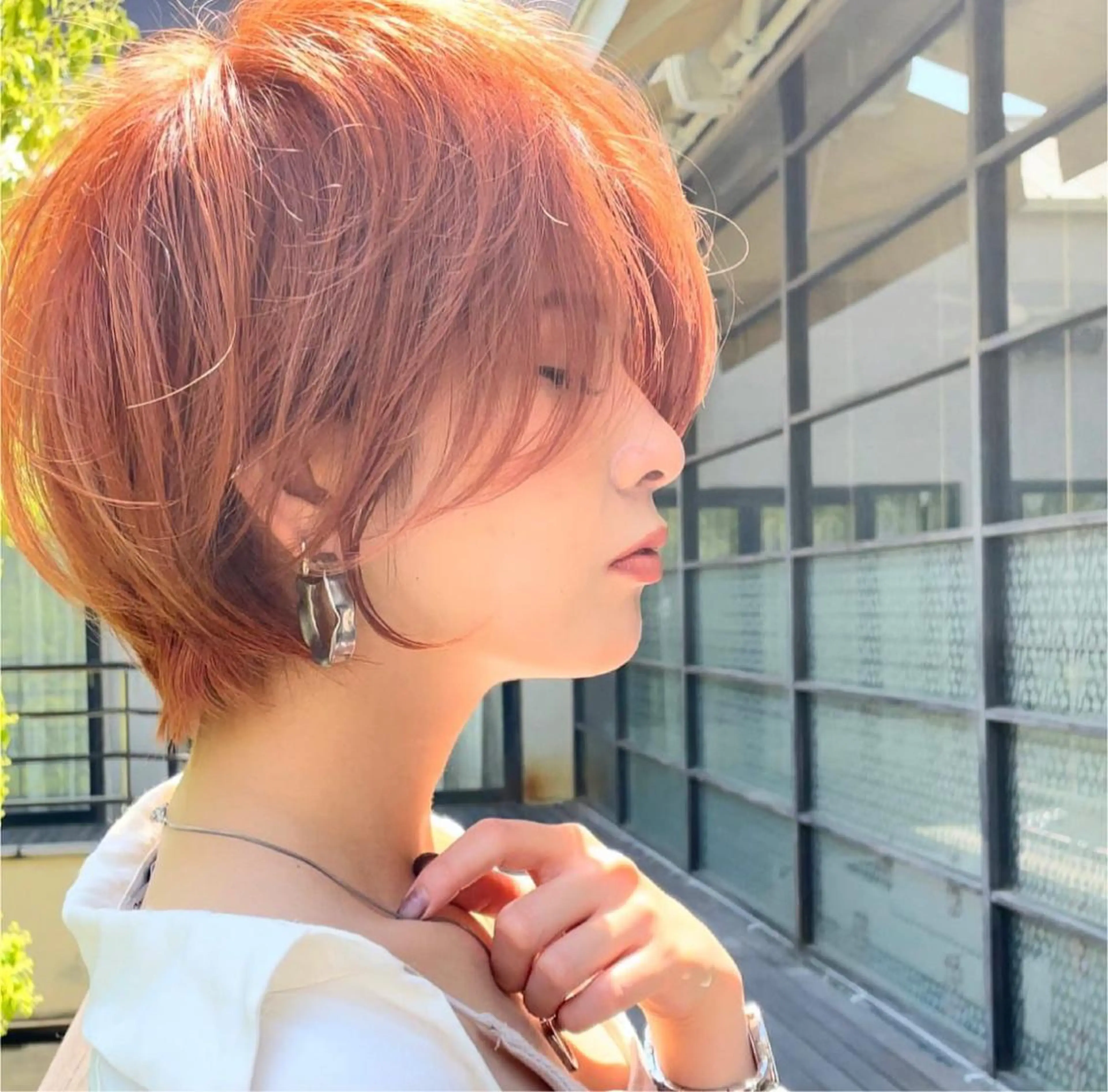 ショート カラー ショートの匠 ✂️心斎橋・みねのヘアスタイル