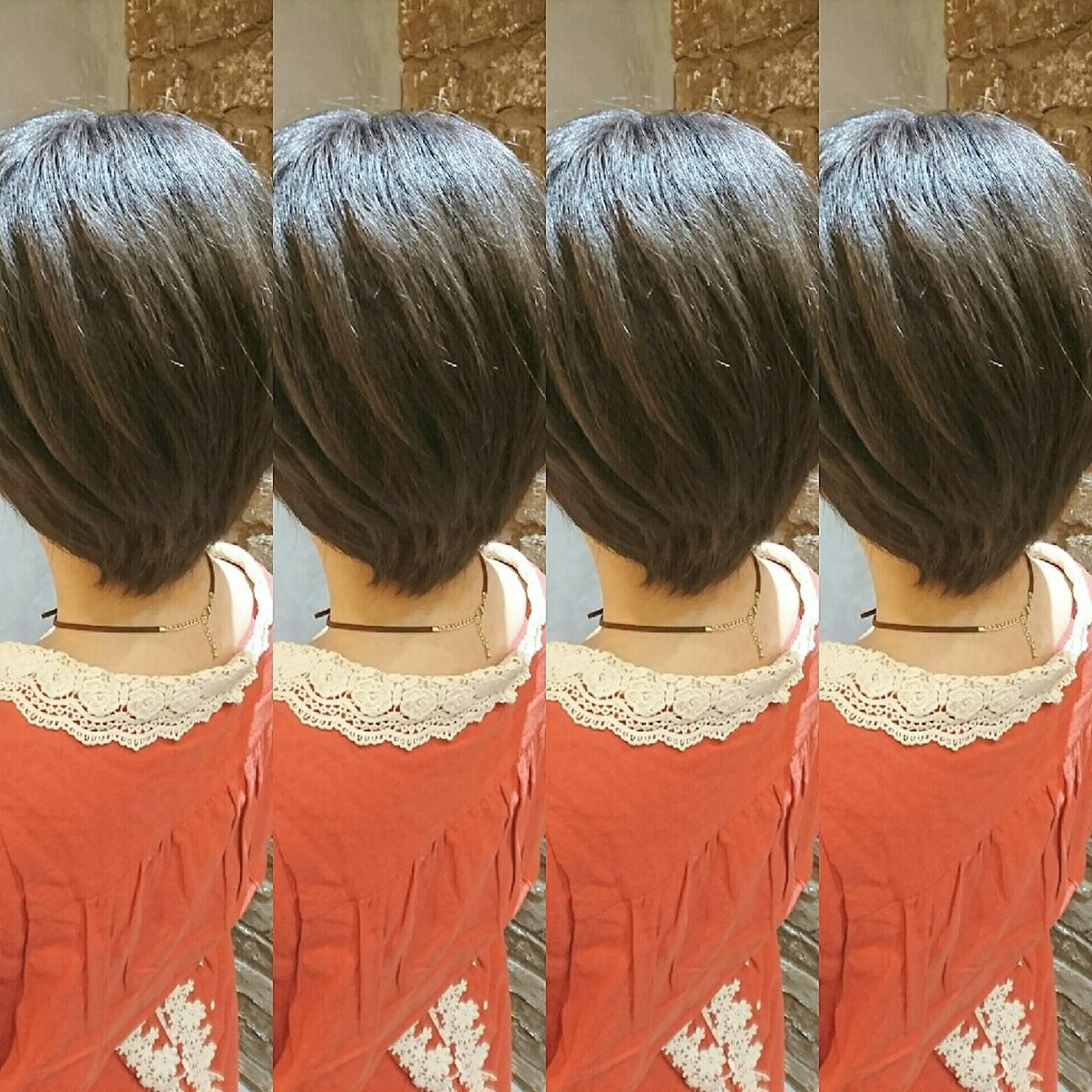 ショート カラー ブリーチ グレージュ イルミナカラー youres センター南所属・今満 精二のヘアスタイル