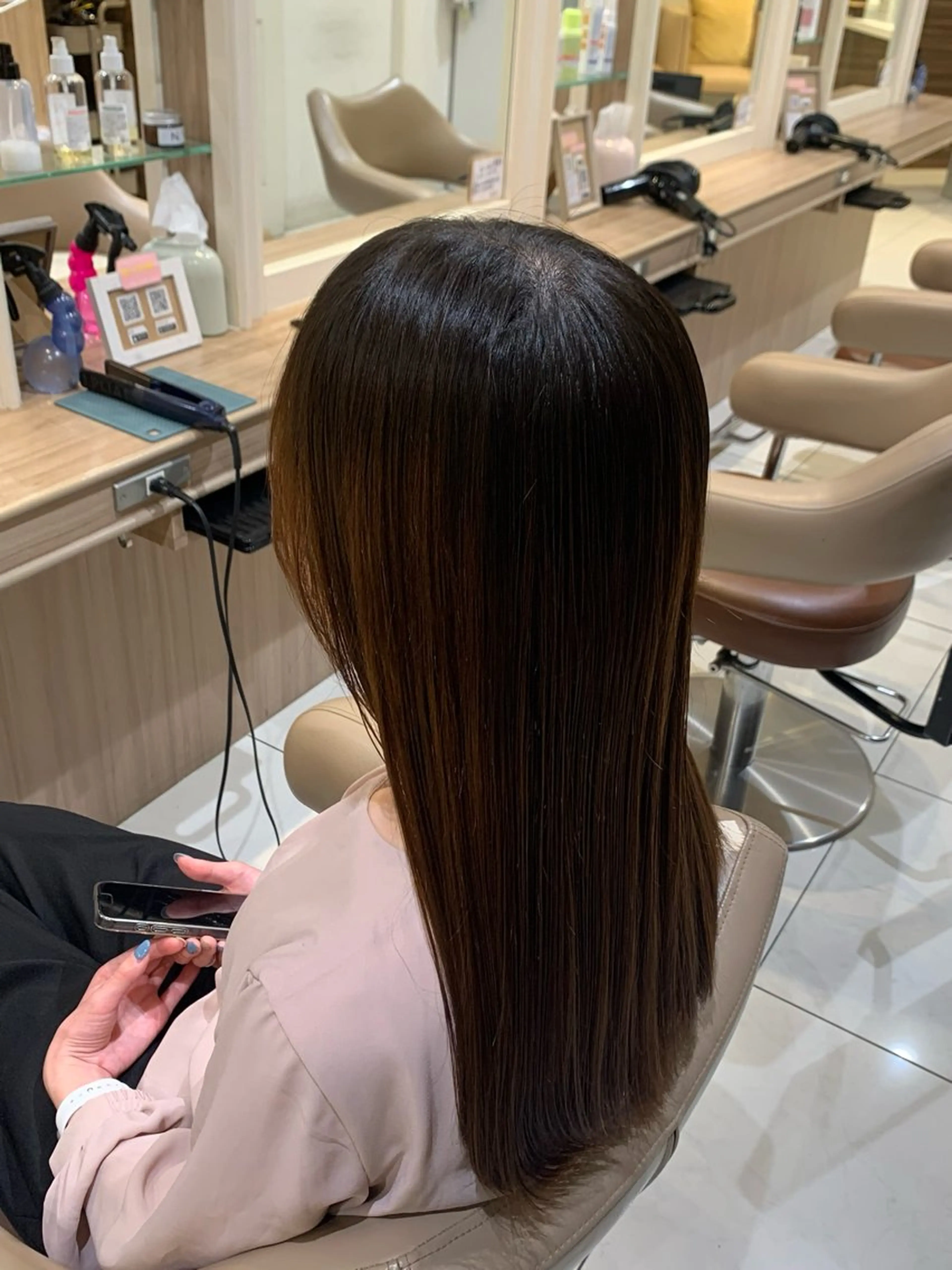 ロング 縮毛矯正 カラーモデル募集中 ハルトのヘアスタイル