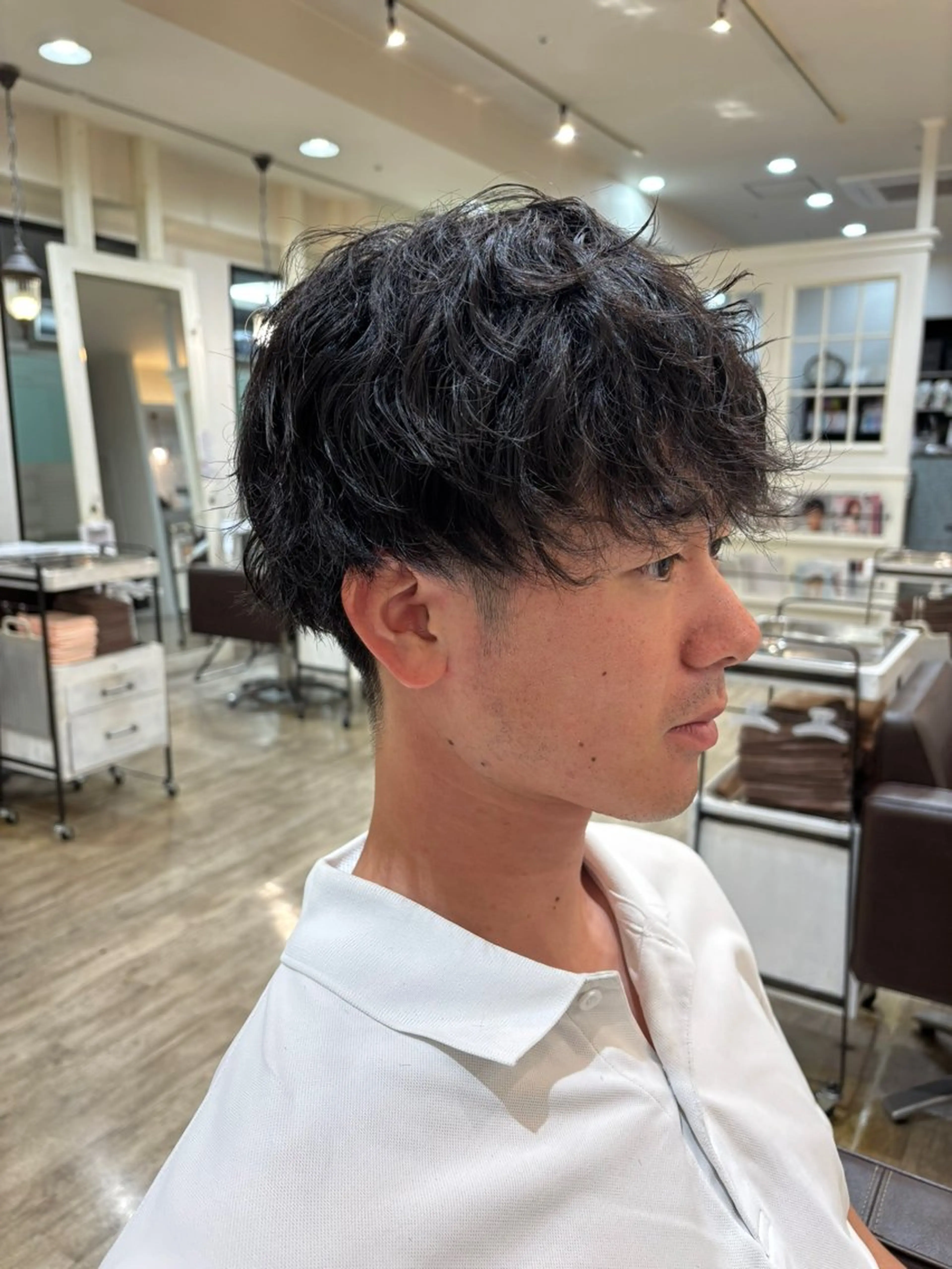 パーマ メンズ パーマ hina /大曽根駅のヘアスタイル