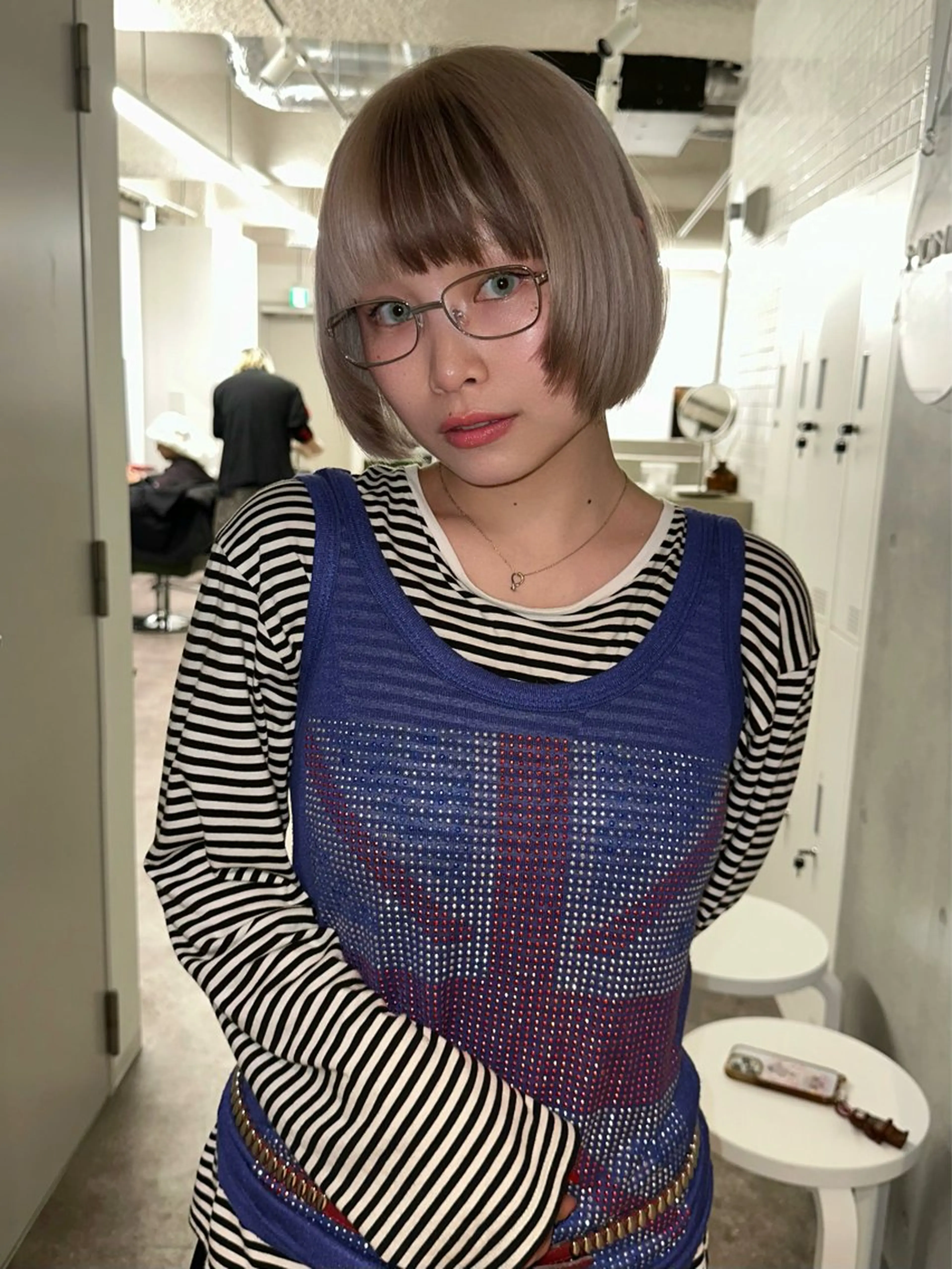 ショート ボブ ヘアカラー MONIQA原宿所属・24時間受付🌈ブリ ーチ特化RYUTOのヘアスタイル