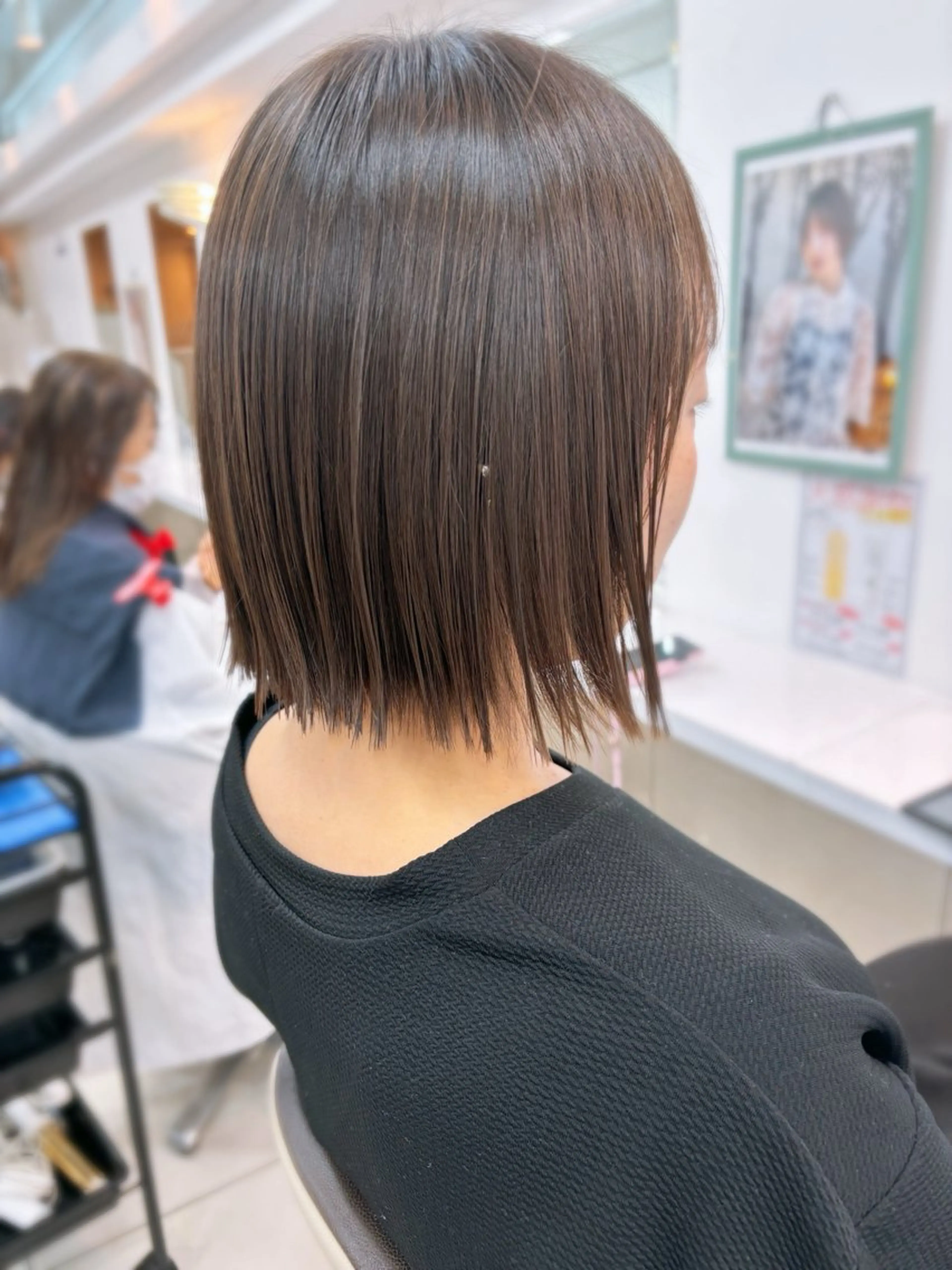 ショート ボブ 伸ばしかけ ボブ🪽 ばばゆうきのヘアスタイル