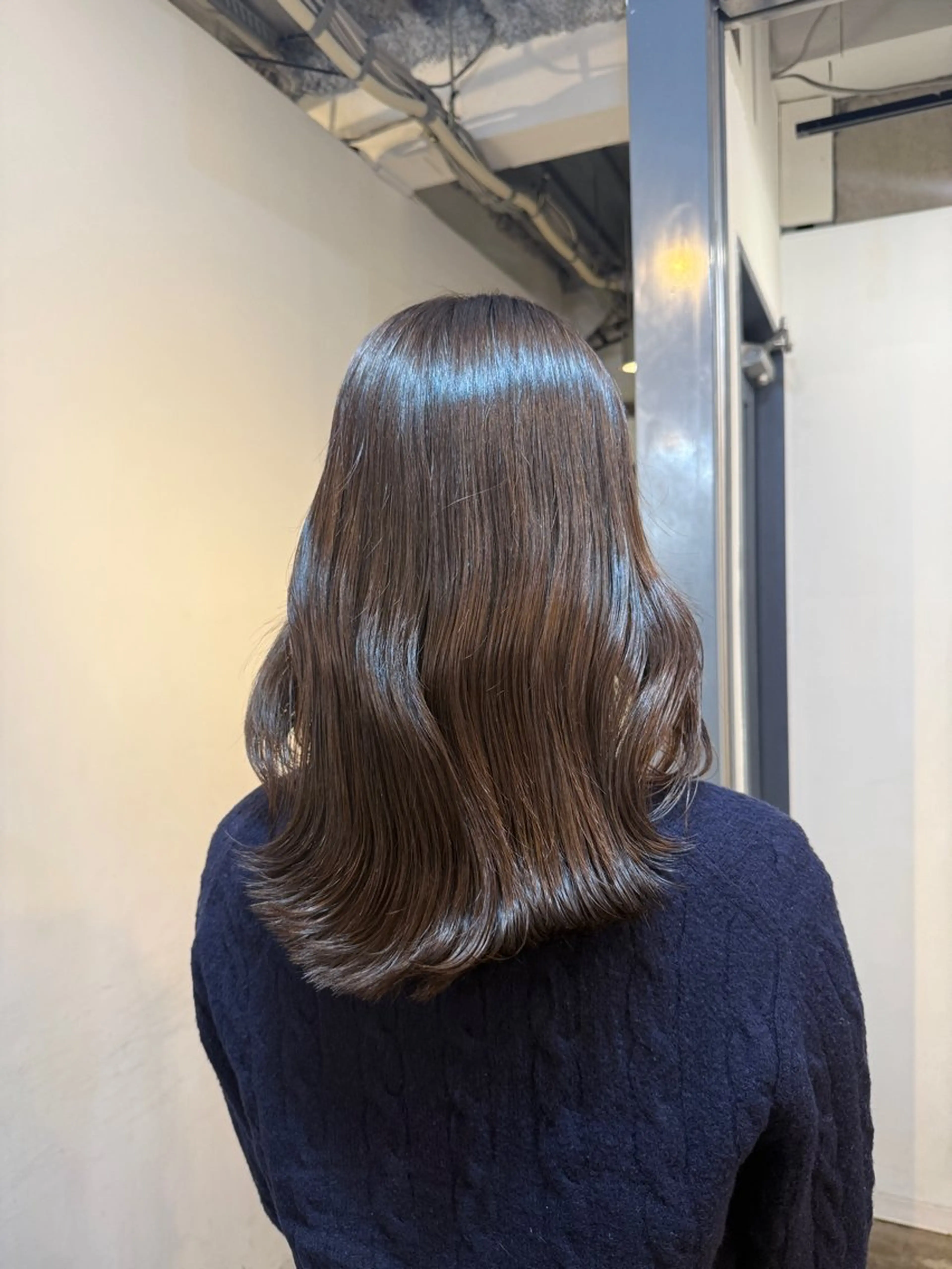 ミディアム ヘアカラー トリートメント ⭐️縮毛矯正 /SHOTA⭐️のヘアスタイル