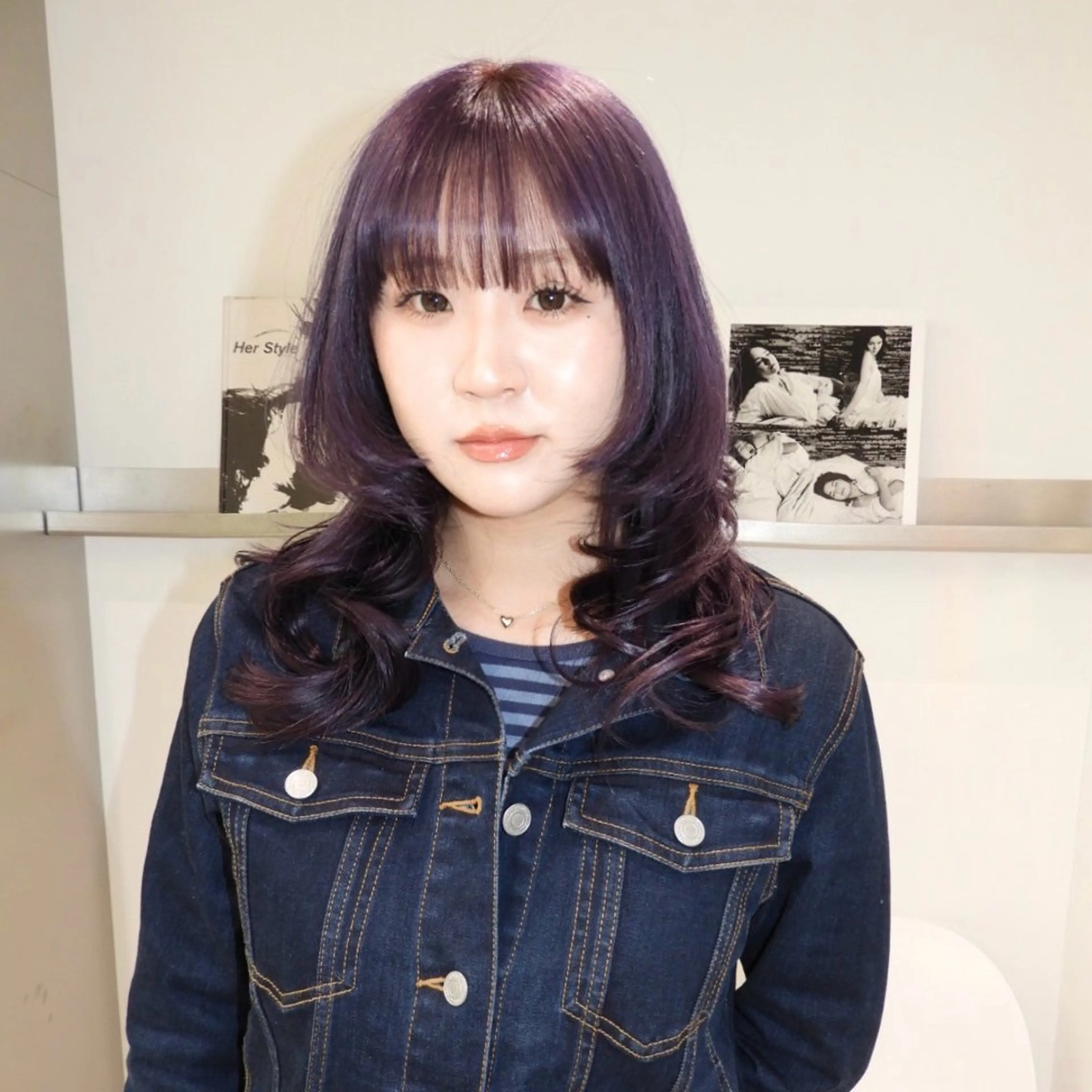 セミロング カラー レイヤーカット カット ヘアカラー トリートメント ヘッドスパ ヘアセット 🎀レイヤー/ カラー🐕‍🦺anのヘアスタイル