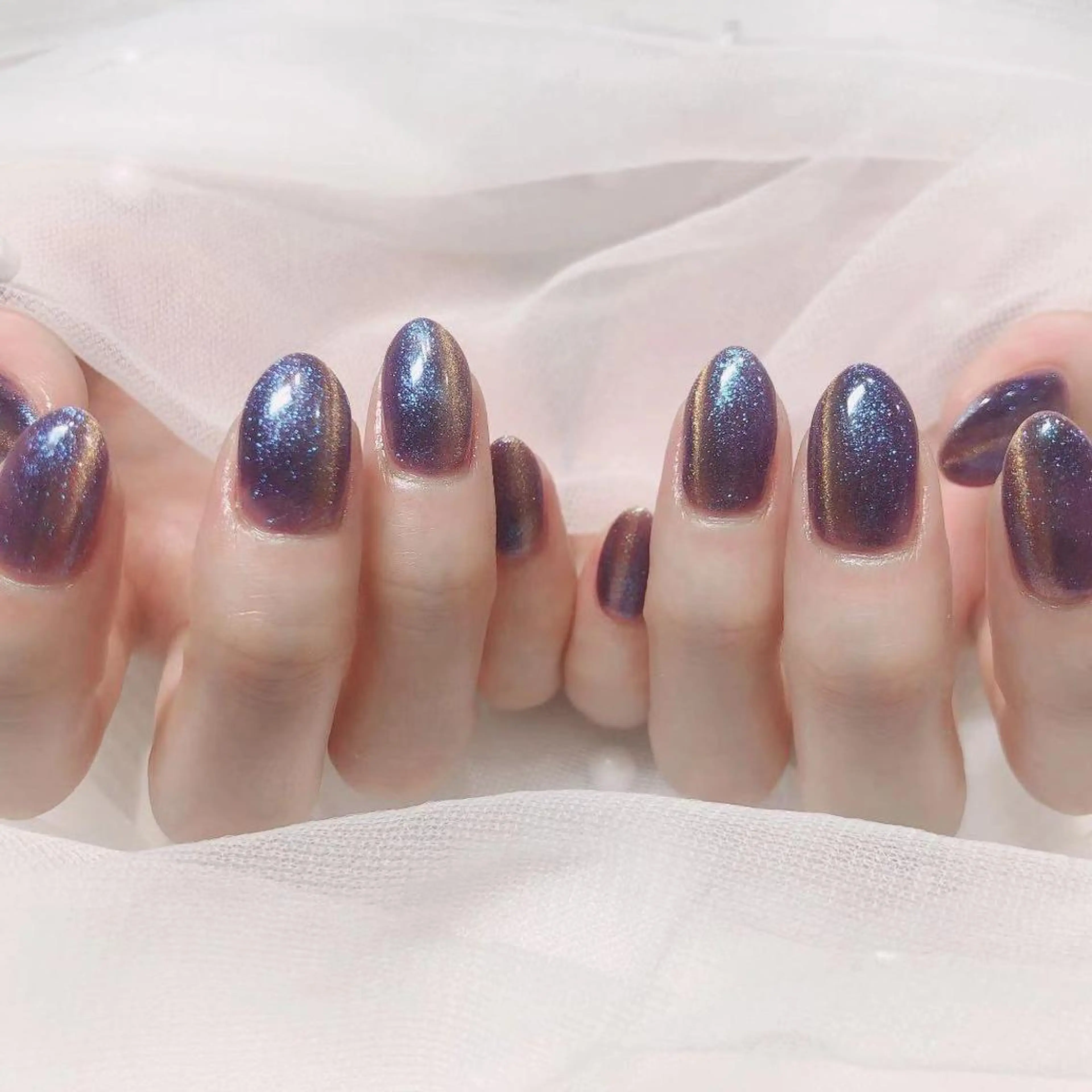 ネイル ✨Serenity ワンホンネイルのネイルデザイン