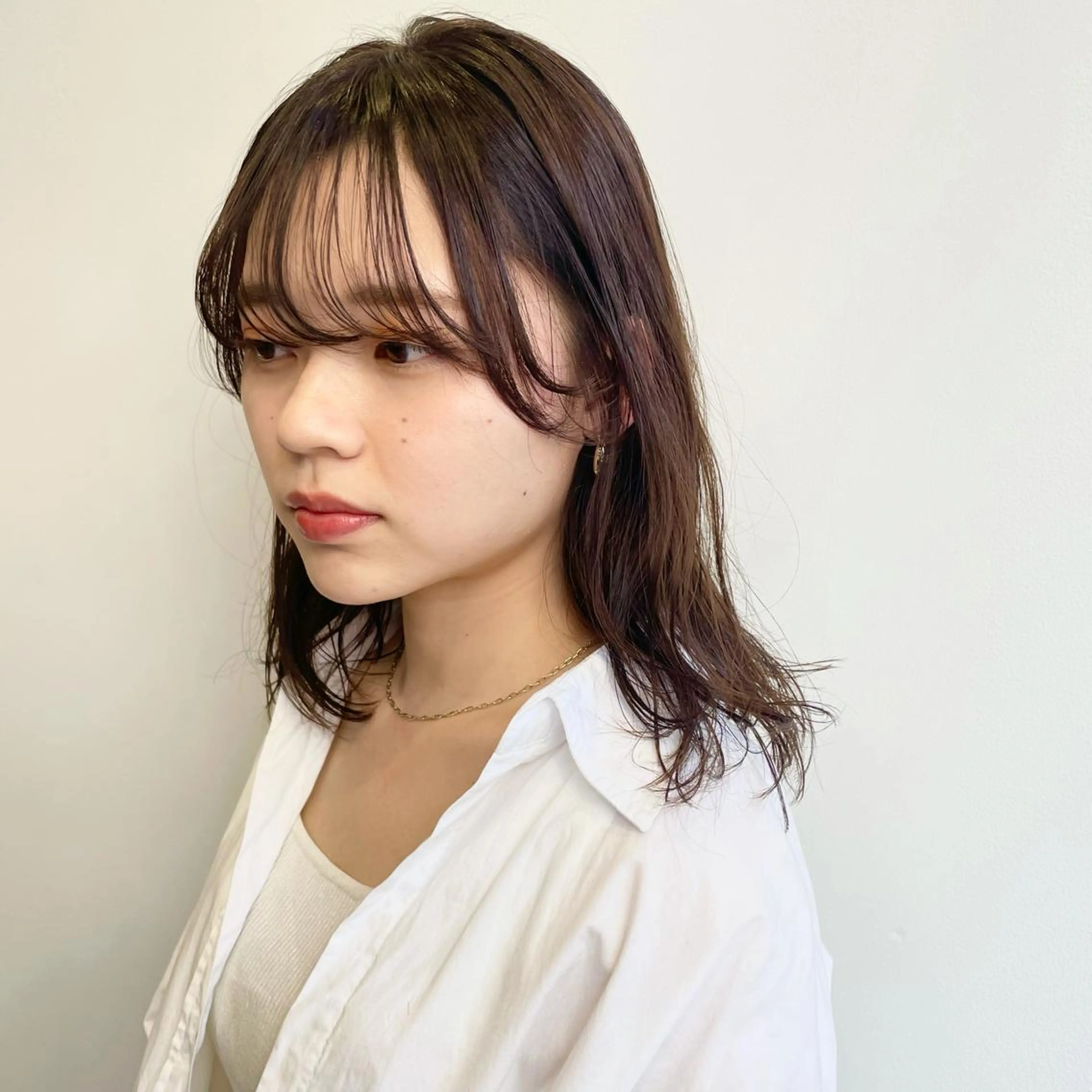 セミロング ROMANO所属・レイヤーカット/ sumireのヘアスタイル