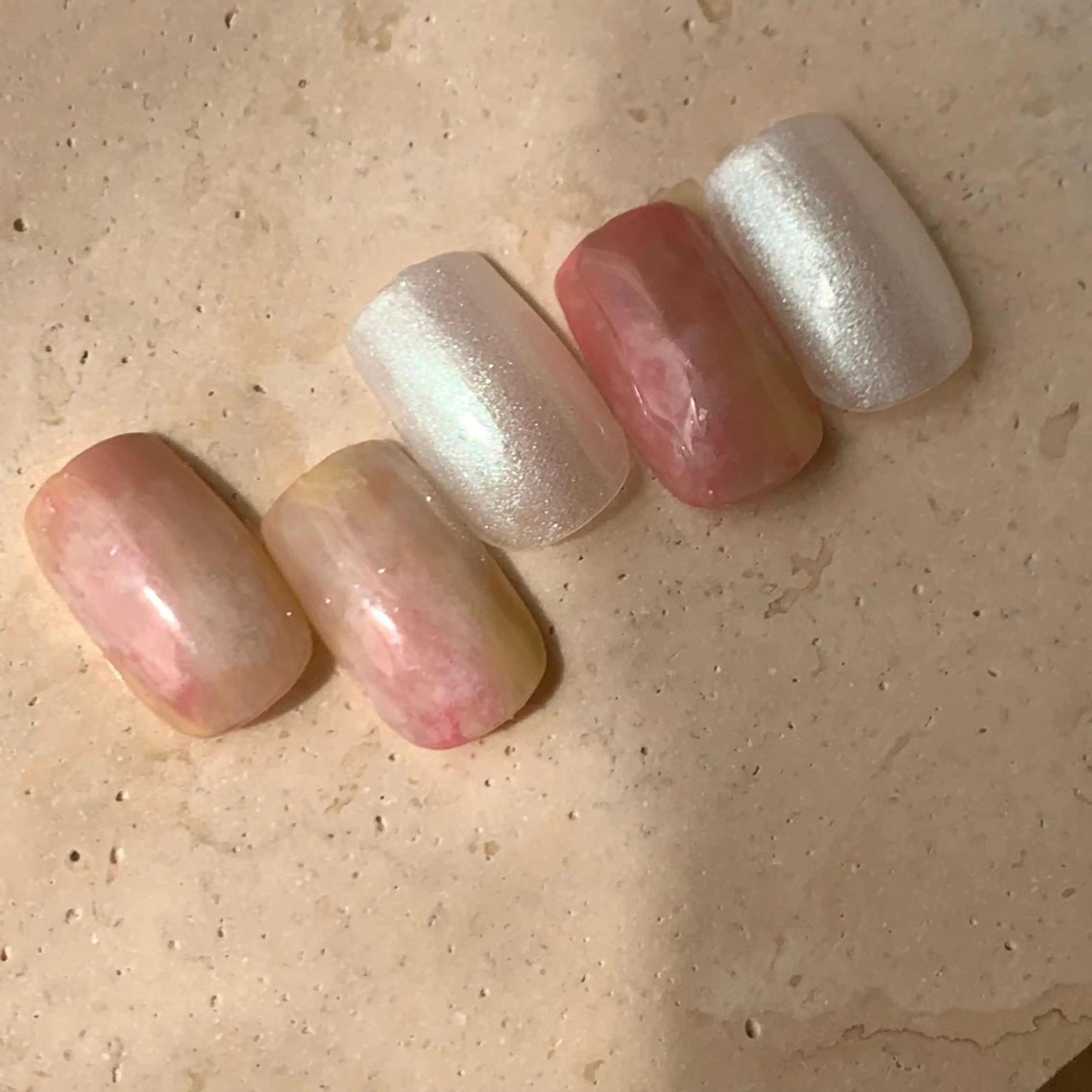 ネイル ニュアンスネイル 春ネイル T Kのネイルデザイン