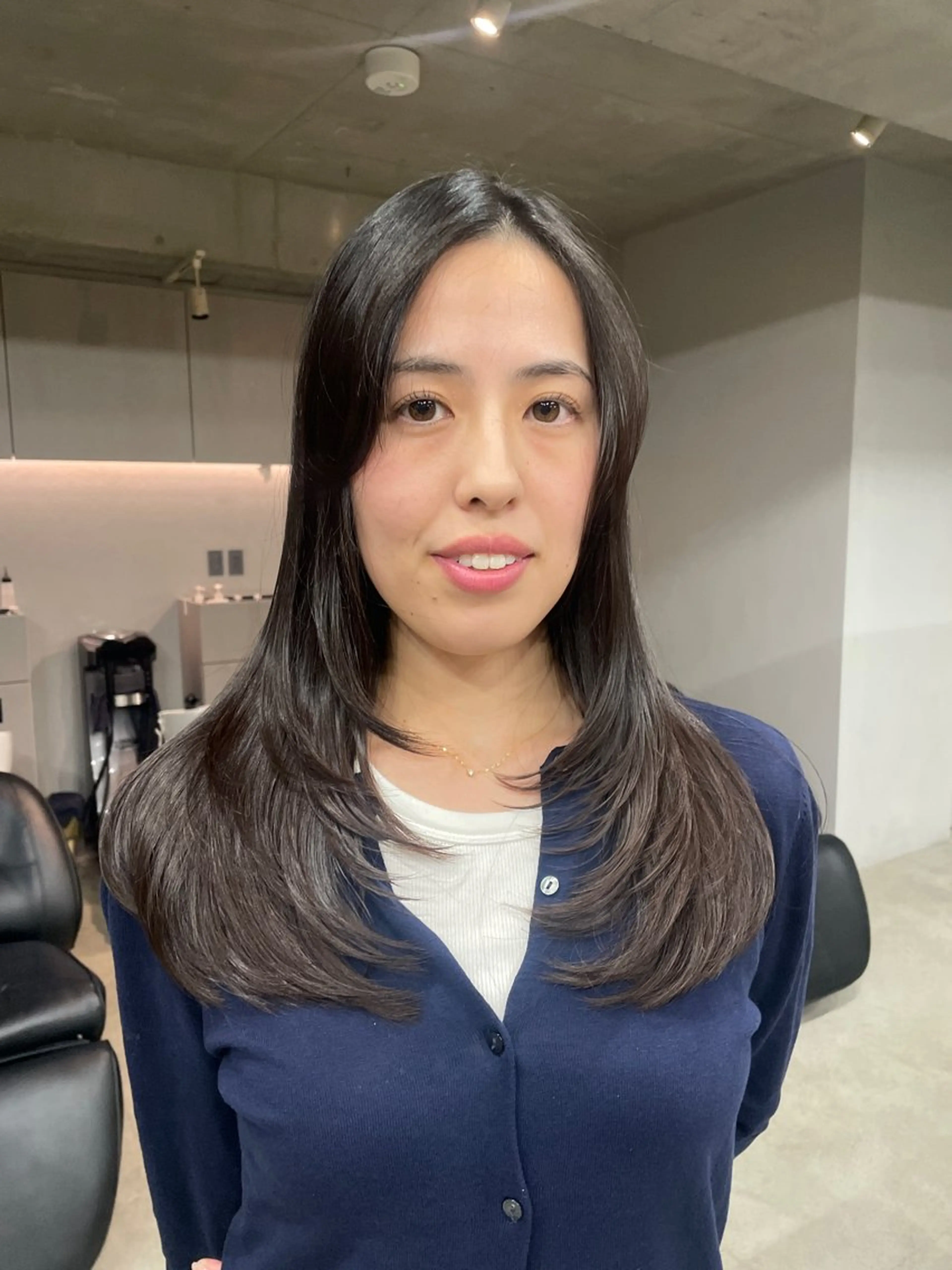 ロング カラー カット ヘアカラー トリートメント 表参道/髪質改善・ 透明感 colorのヘアスタイル