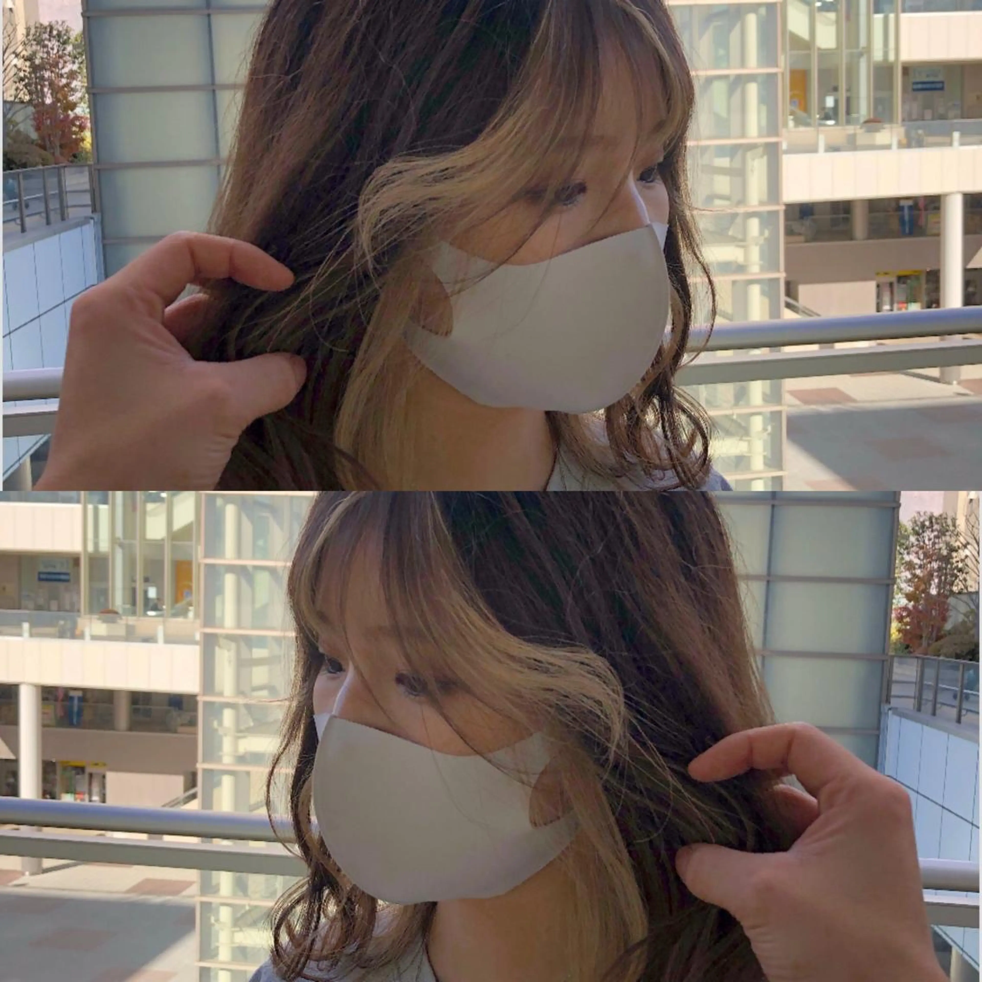 ロング カラー ヘアアレンジ 美容室sand 横浜のヘアスタイル