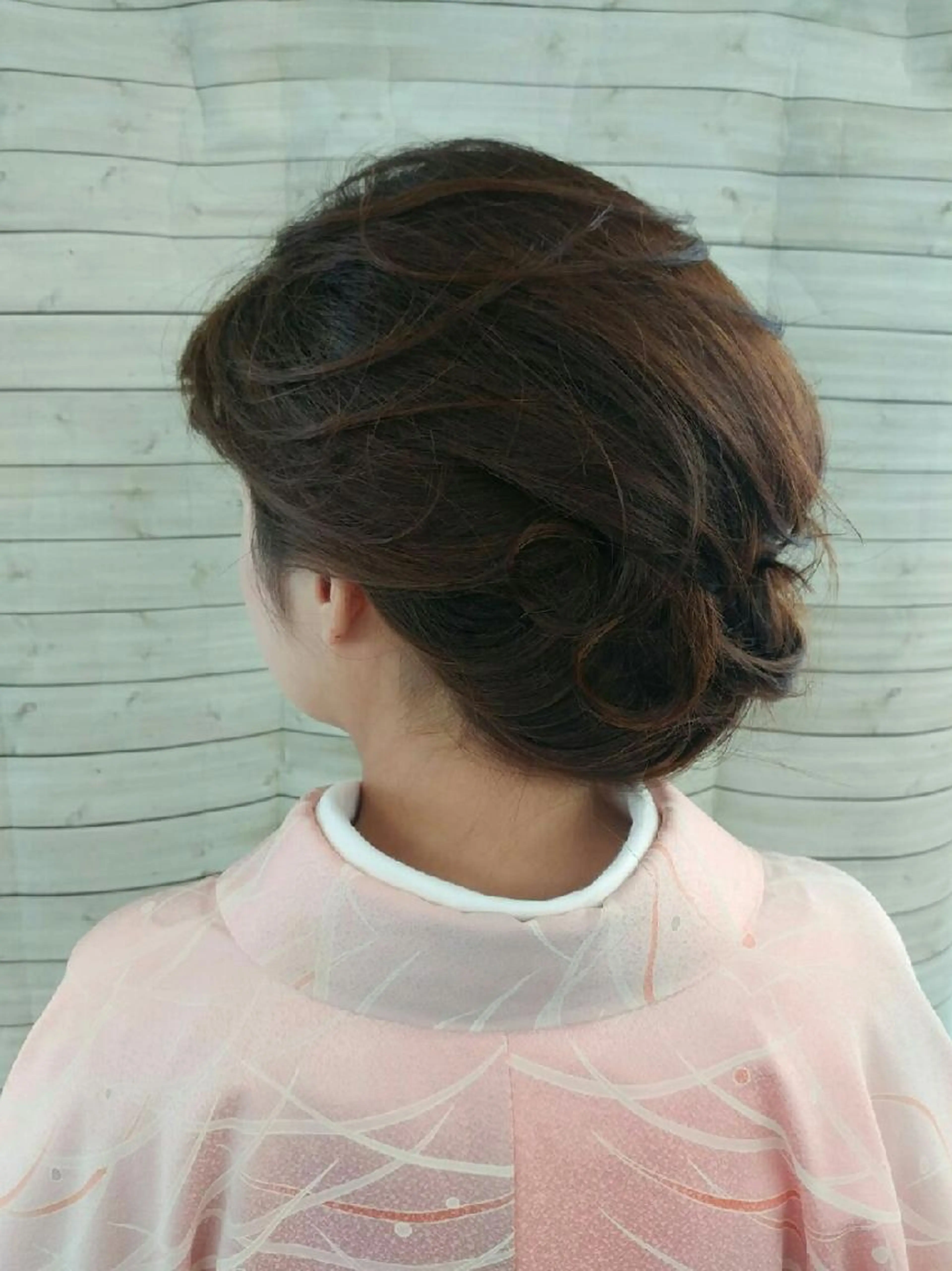 早朝ヘアセット　和装ヘア　(8時～10時)の写真