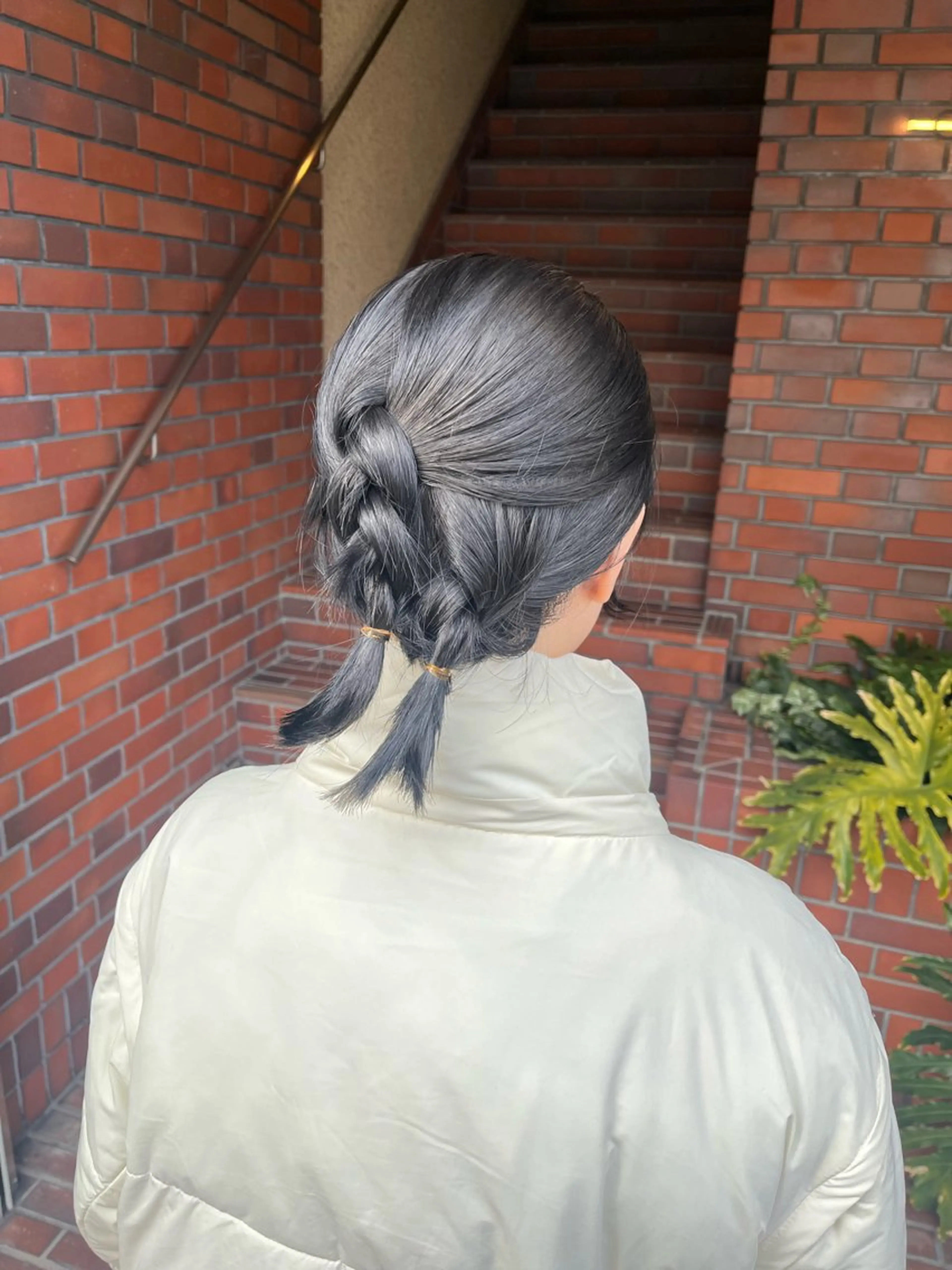 ミディアム ヘアカラー 凜 (りん)のヘアスタイル