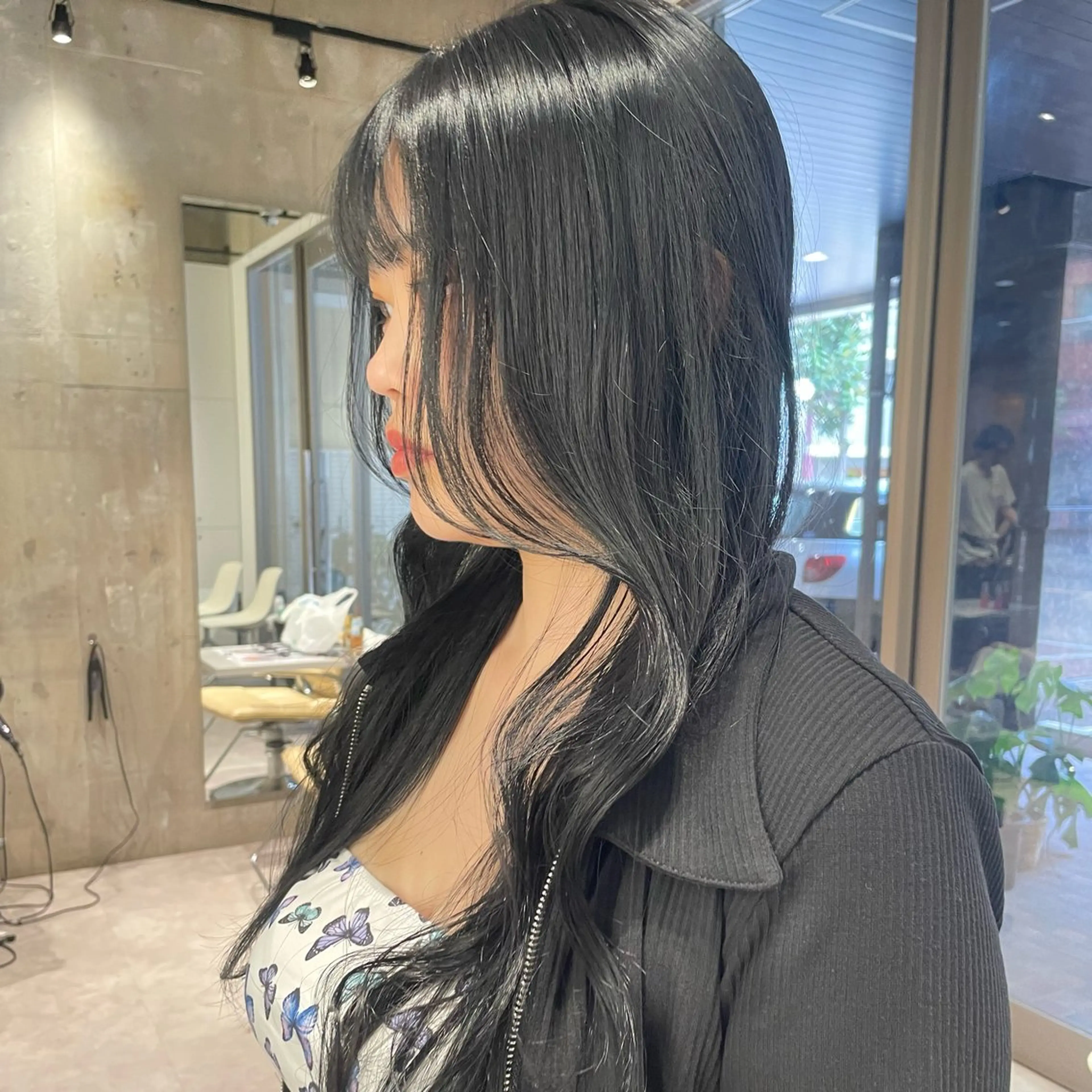 【当日予約限定🌸】 イルミナ透明感カラー🫧イイスタンダード2stepトリートメントの写真