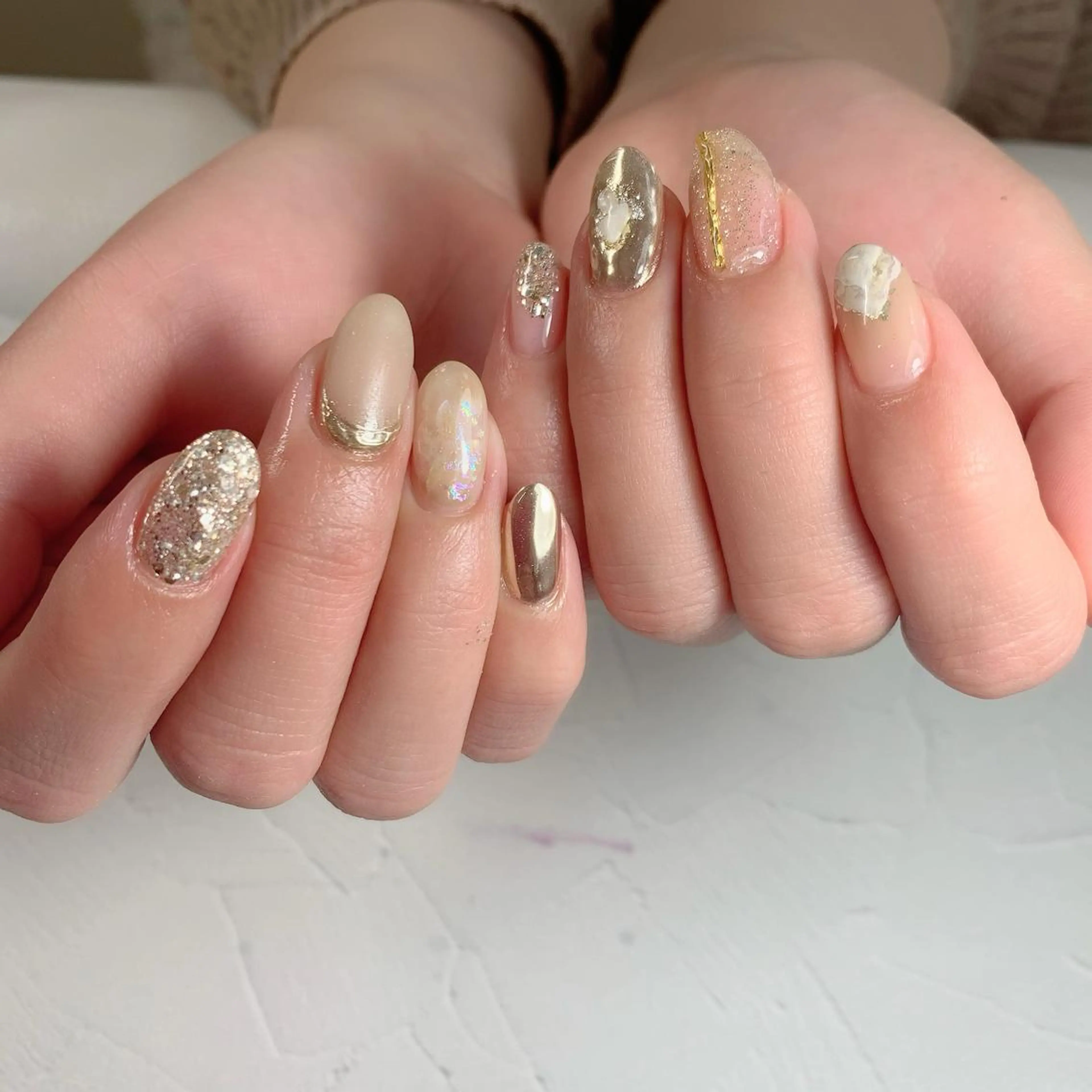 ネイル アートネイル Mellow所属・Mellow Nailのネイルデザイン