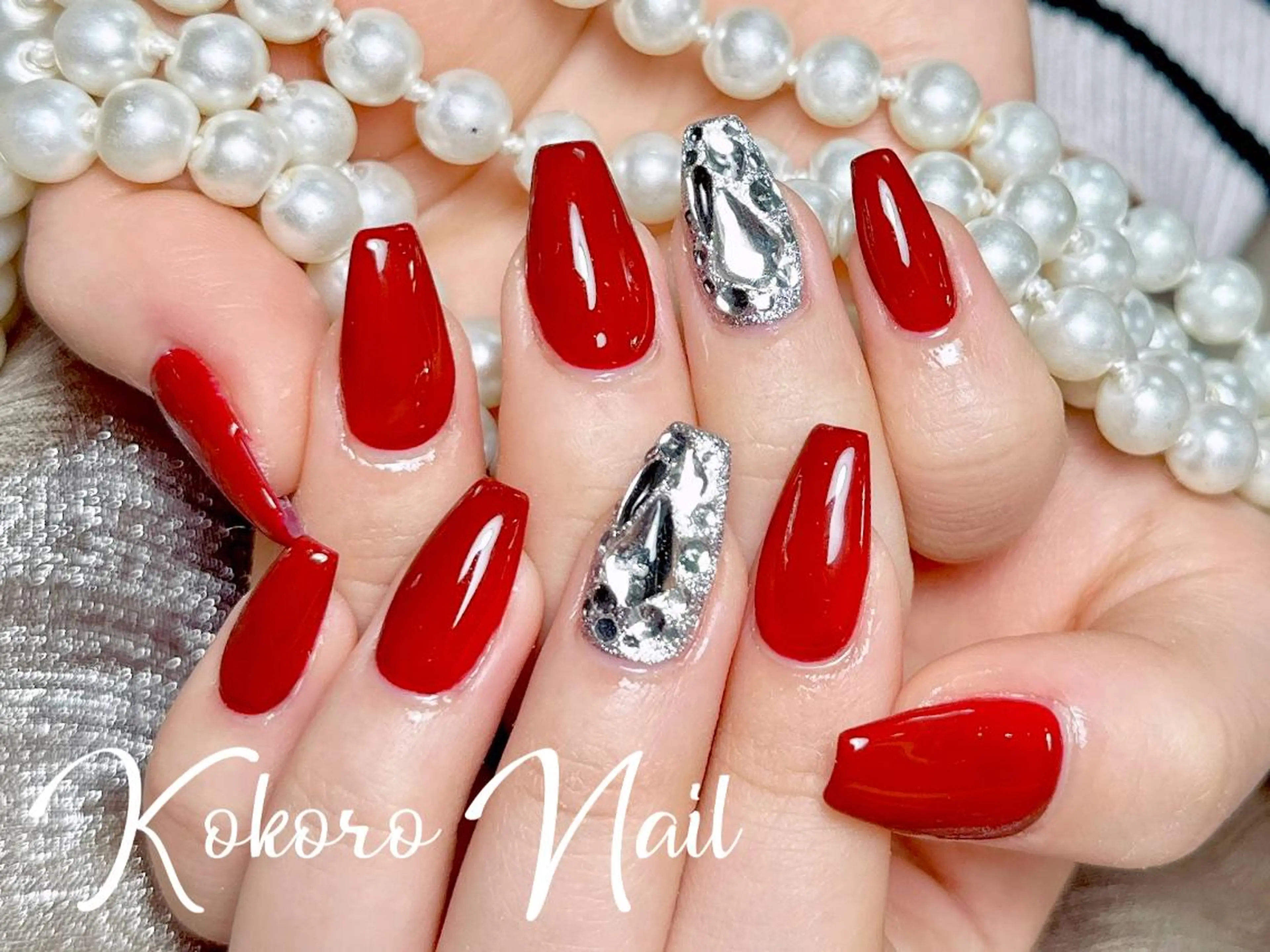 ネイル ハンドネイル 💗KOKORO NAIL💗のネイルデザイン