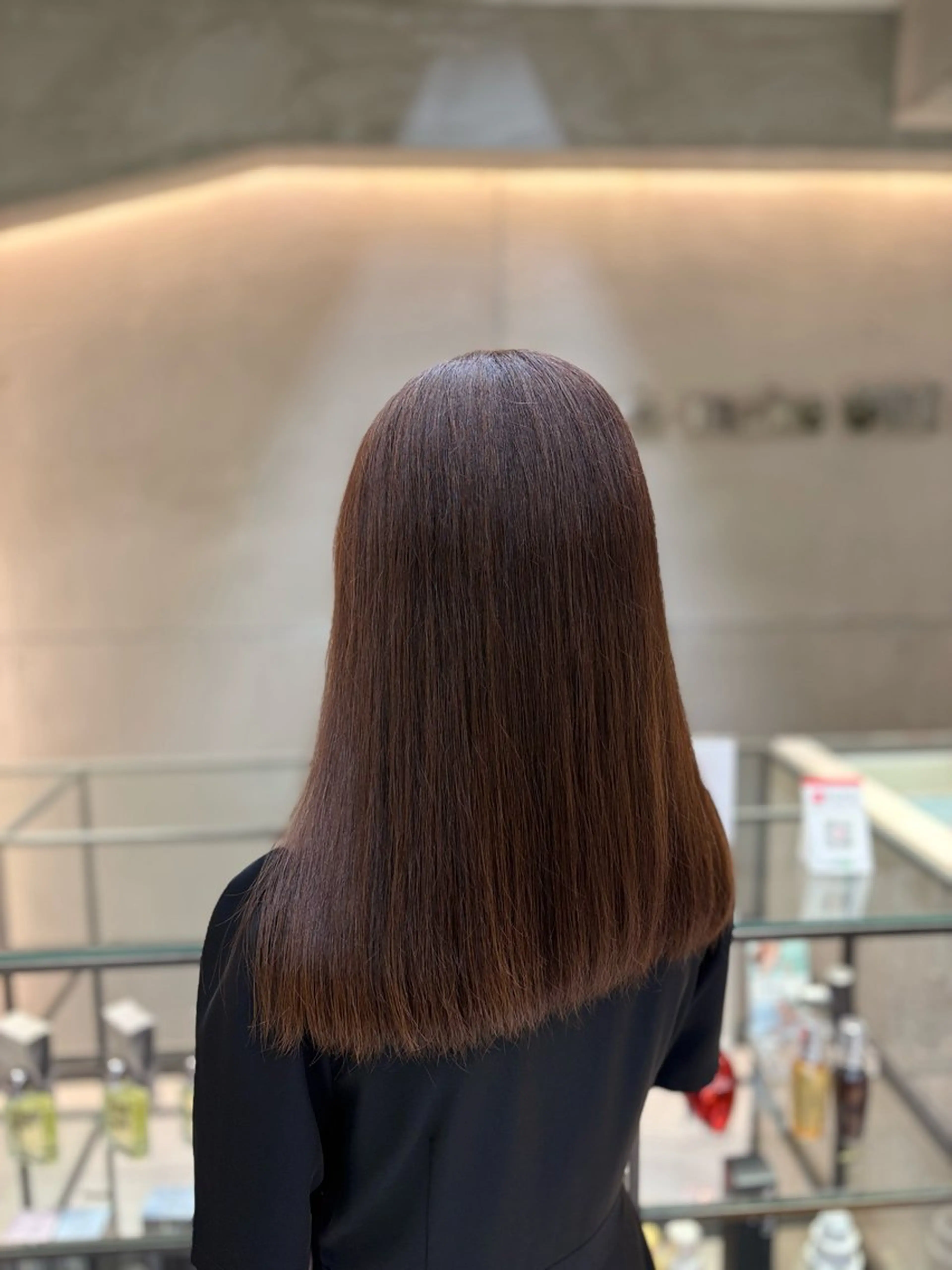 【トーンアップ限定メニュー✨️】艶ワンカラー＋1step Tr＋ヘッドスパ🫧の写真